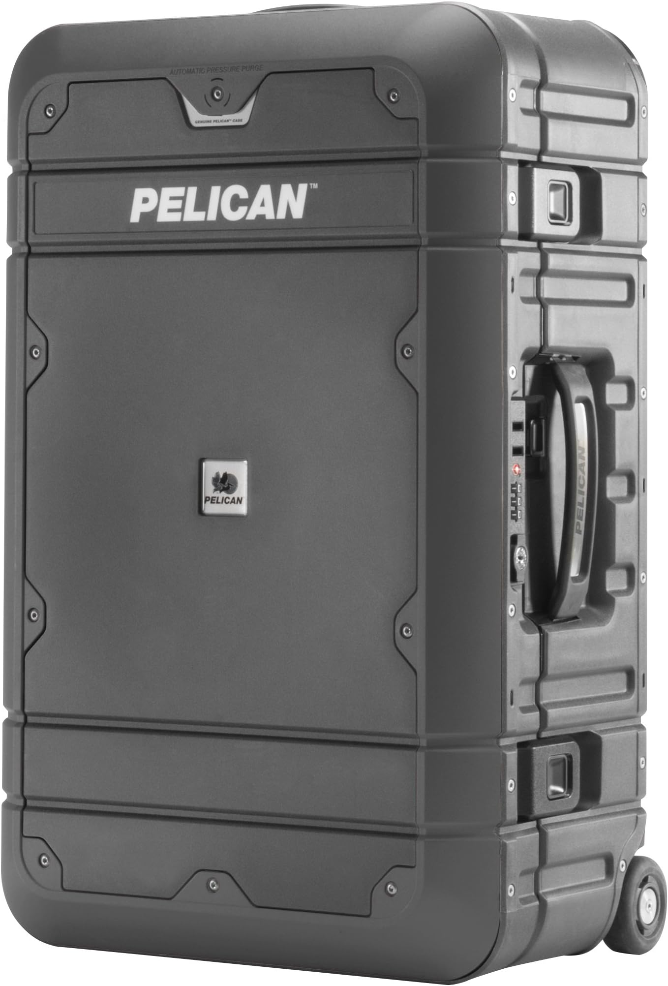 Pelican Elite Luggage | Carry-On with Enhanced Travel System (EL22-22 inch) - Grey/Black