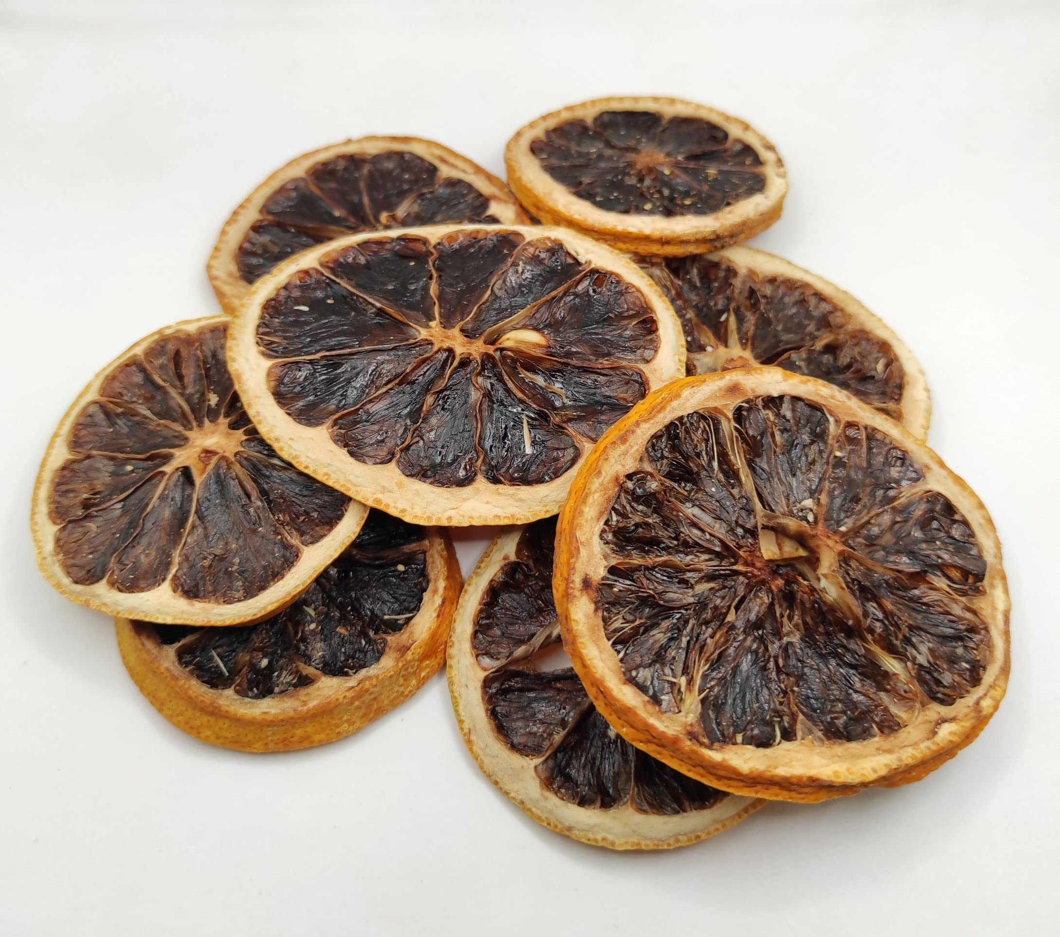 Fette Di Limone Intero Commestibile Greco Essiccato 40g - 1,95kg Grado A (950 grammi)