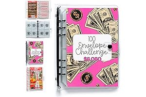 52 Weeks Fridays Savings Challenge Binder