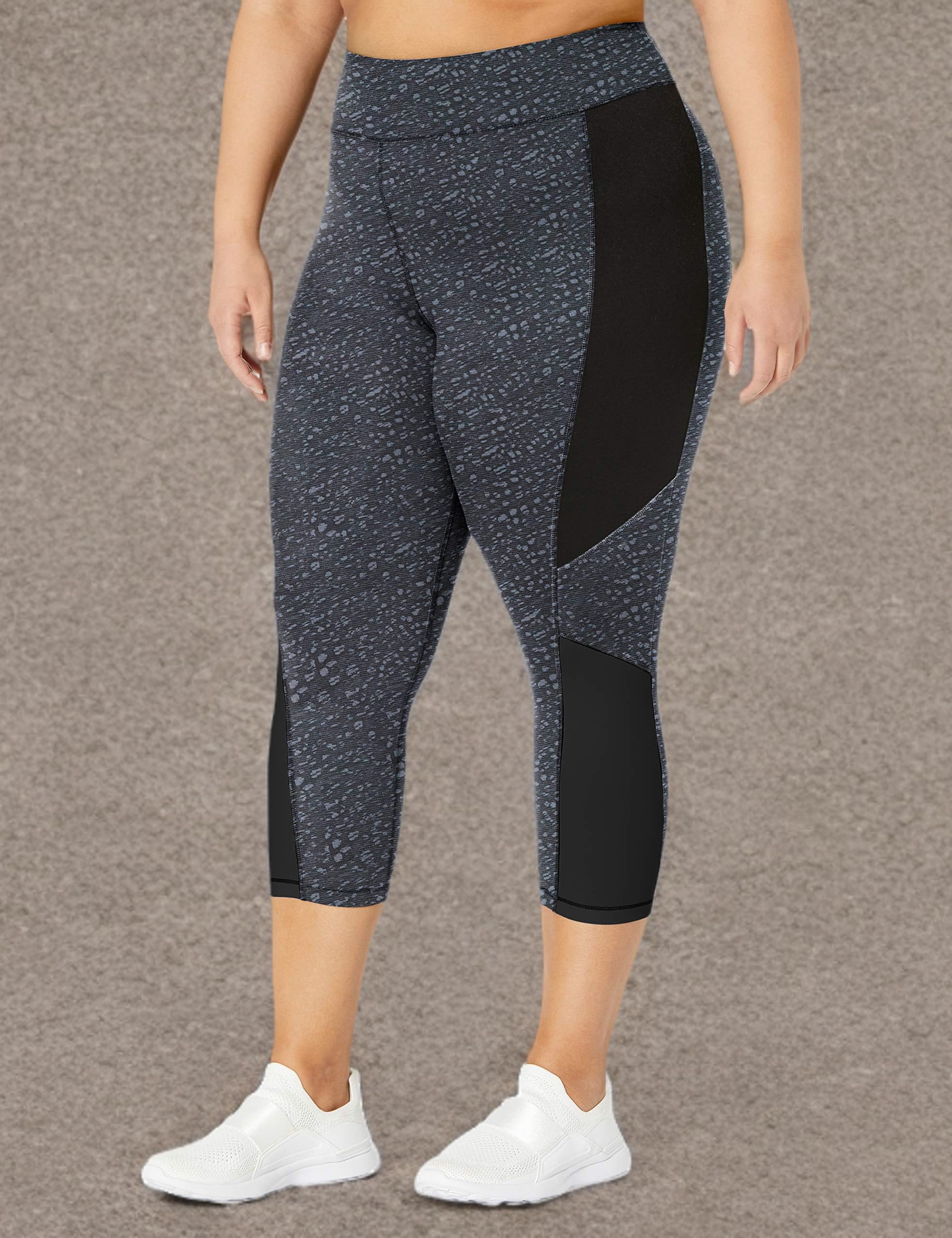 Just My Size Active Pieced Stretch Capri - Pantalons - Capri - Femme