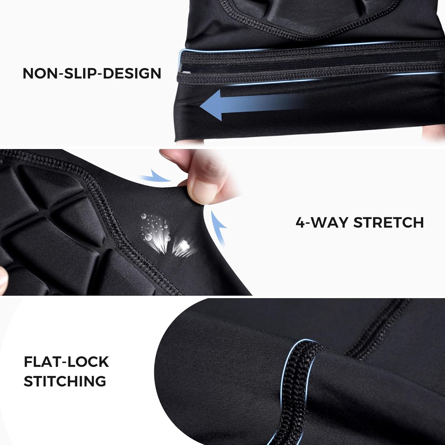 Wrestling Long Knee Pads for Kids Youth Adults Padded Compression Leg Sleeves for Basketball Football Volleyball 2 PCS - Image 4