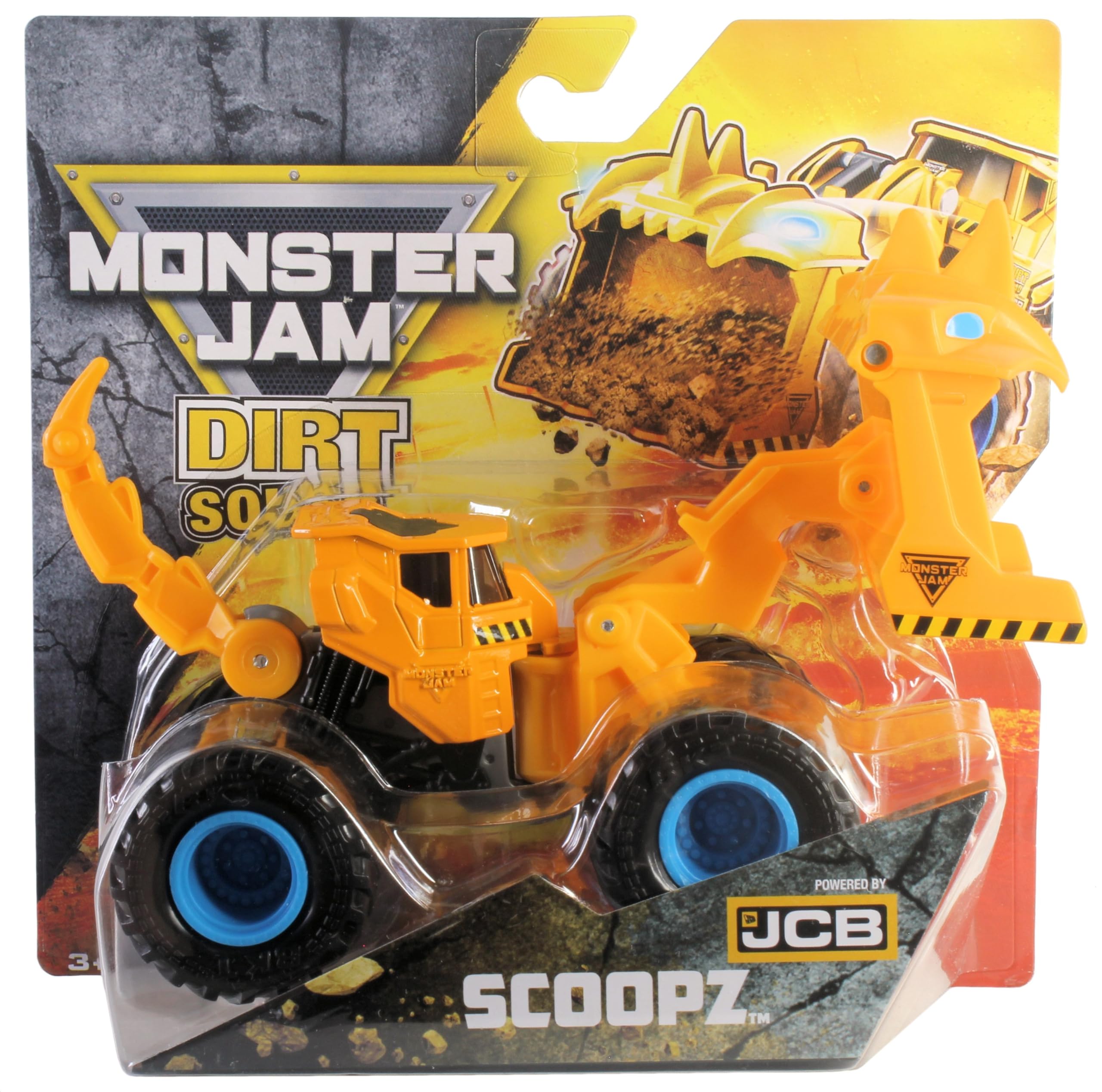 Amazon.com: Monster Jam Scoopz 1:64 Scale Die-Cast Vehicle