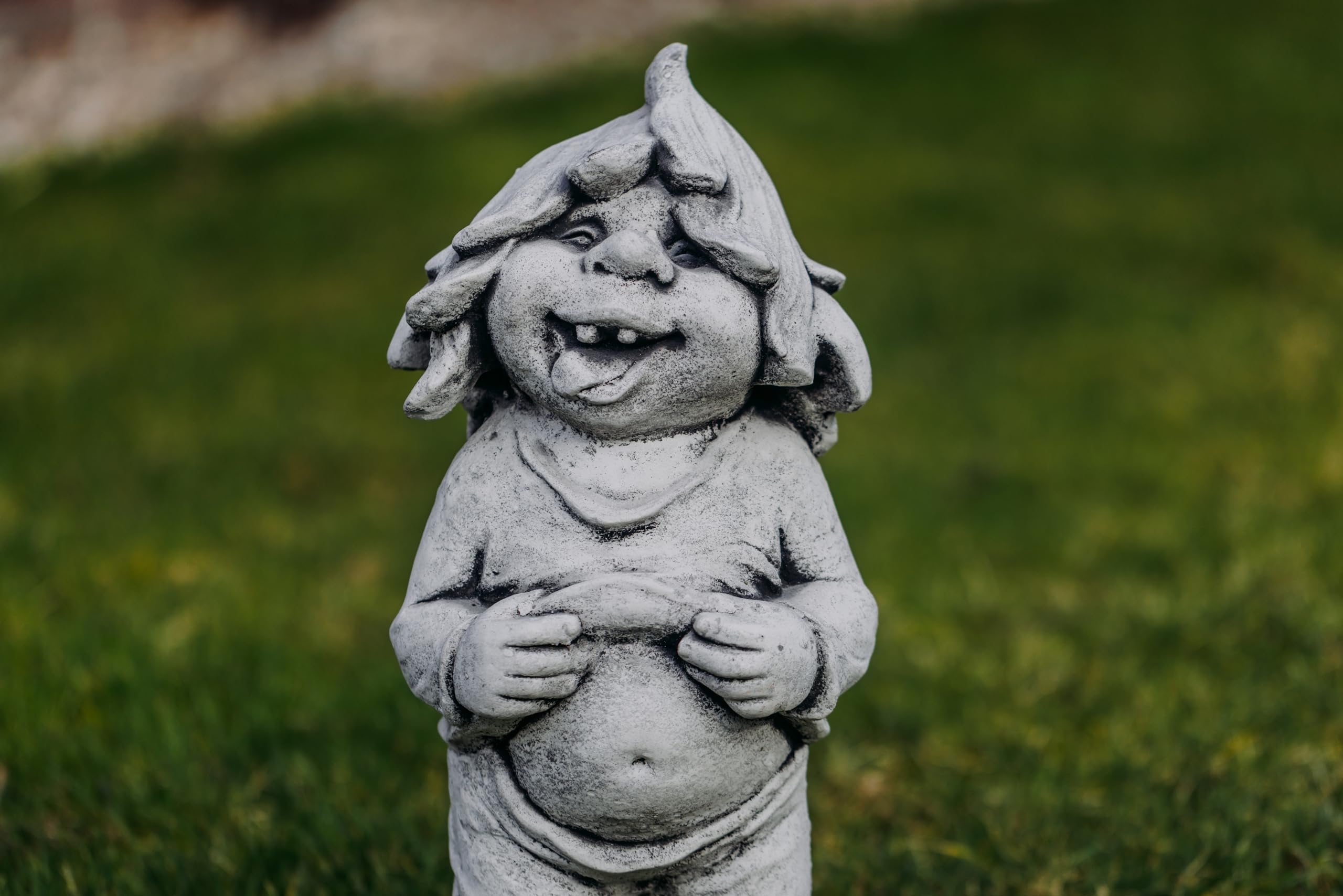 gartendekoparadies.de GNOME Qui s’Aime Amusant en Pierre reconstituée, résistant au Gel