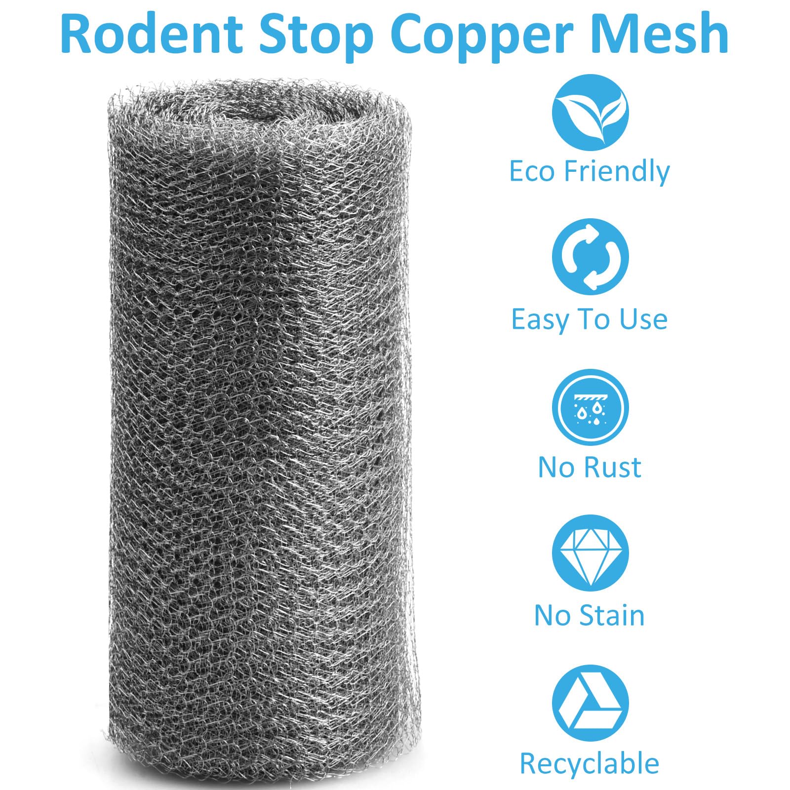 Malla Mosquitera Metalica Malla Acero Inoxidable 20 Mesh Hojas - Main Image