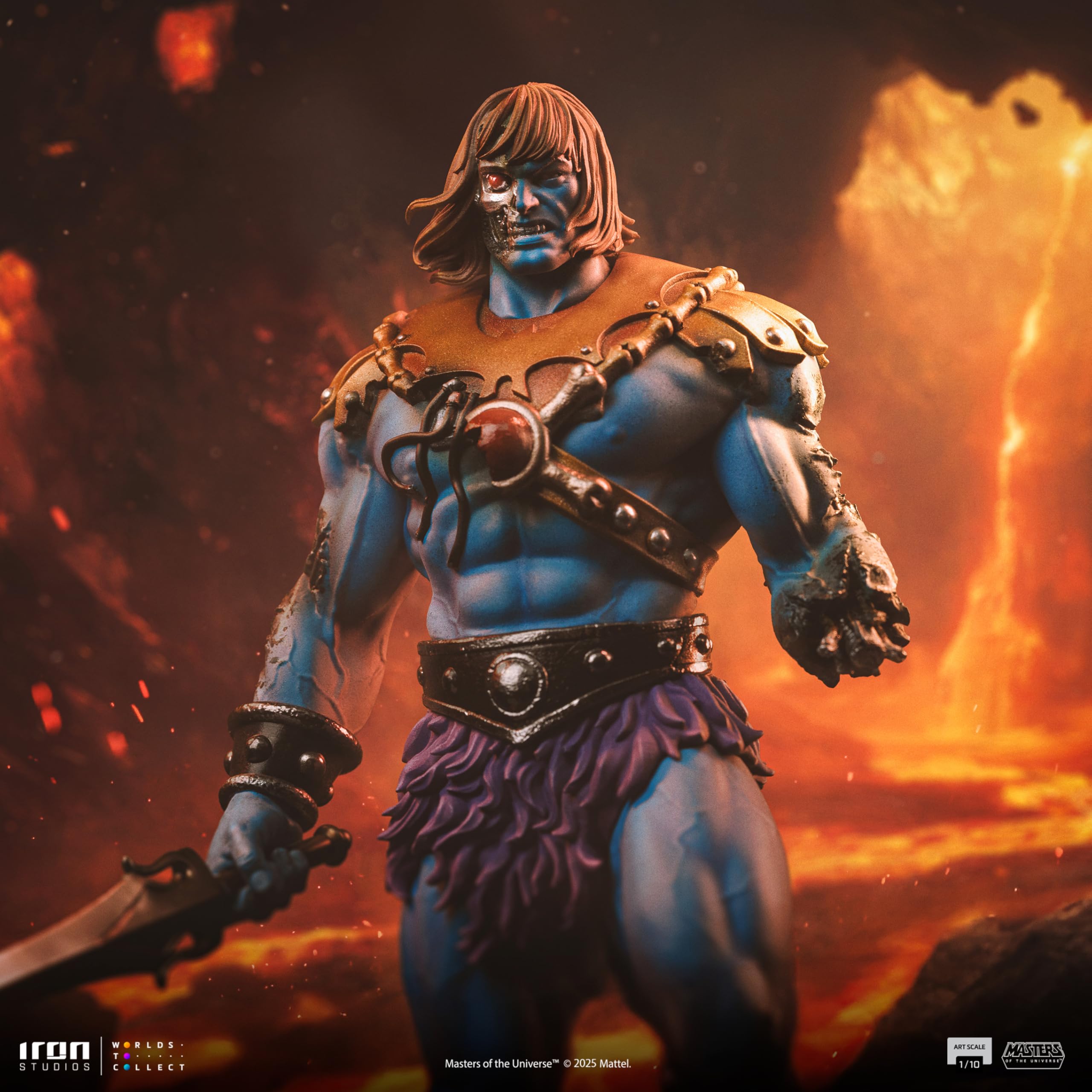 Iron Studios Kunststatue 1/10 Faker Masters of the Universe 22,5 cm