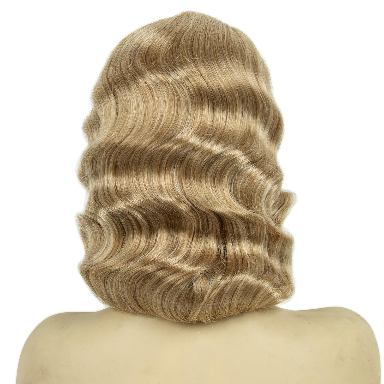 Amazon.com : MEDISIFA Long Blonde 1920s Wig for Women Gatsby