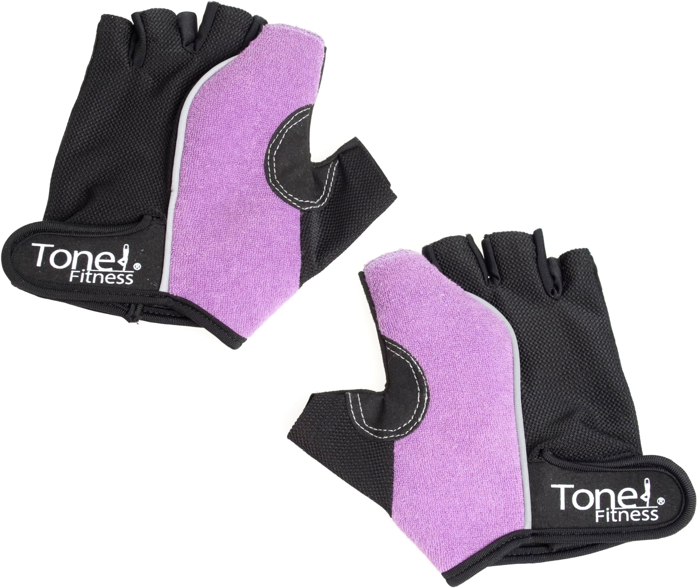 Tone Fitness Gloves Purple & Black Women's L