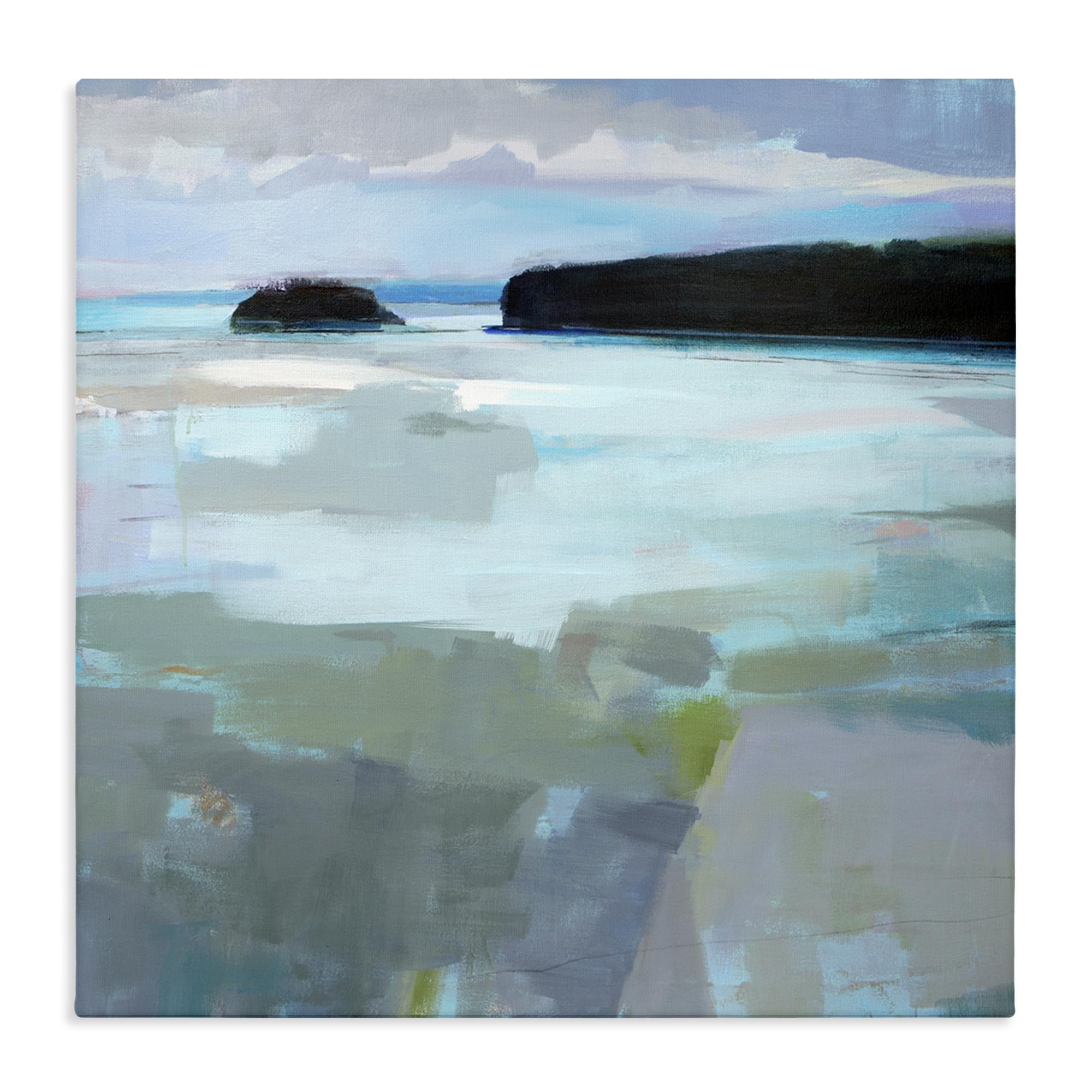 Stupell Industries Unframed 'Freeport Maine Abstraction'| Canvas Art