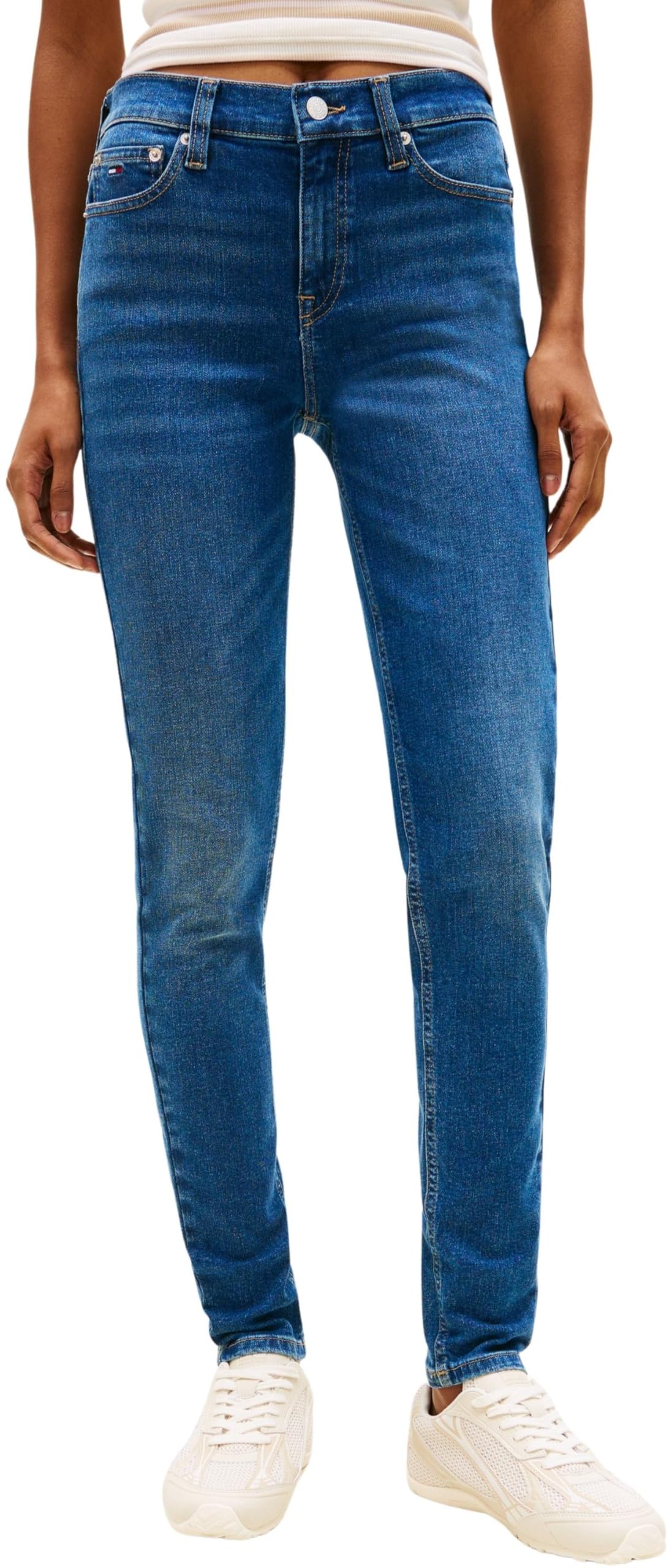 Tommy Jeans Damen Eng anliegend Nora Mr Skny Bi0252 Dw0dw22772