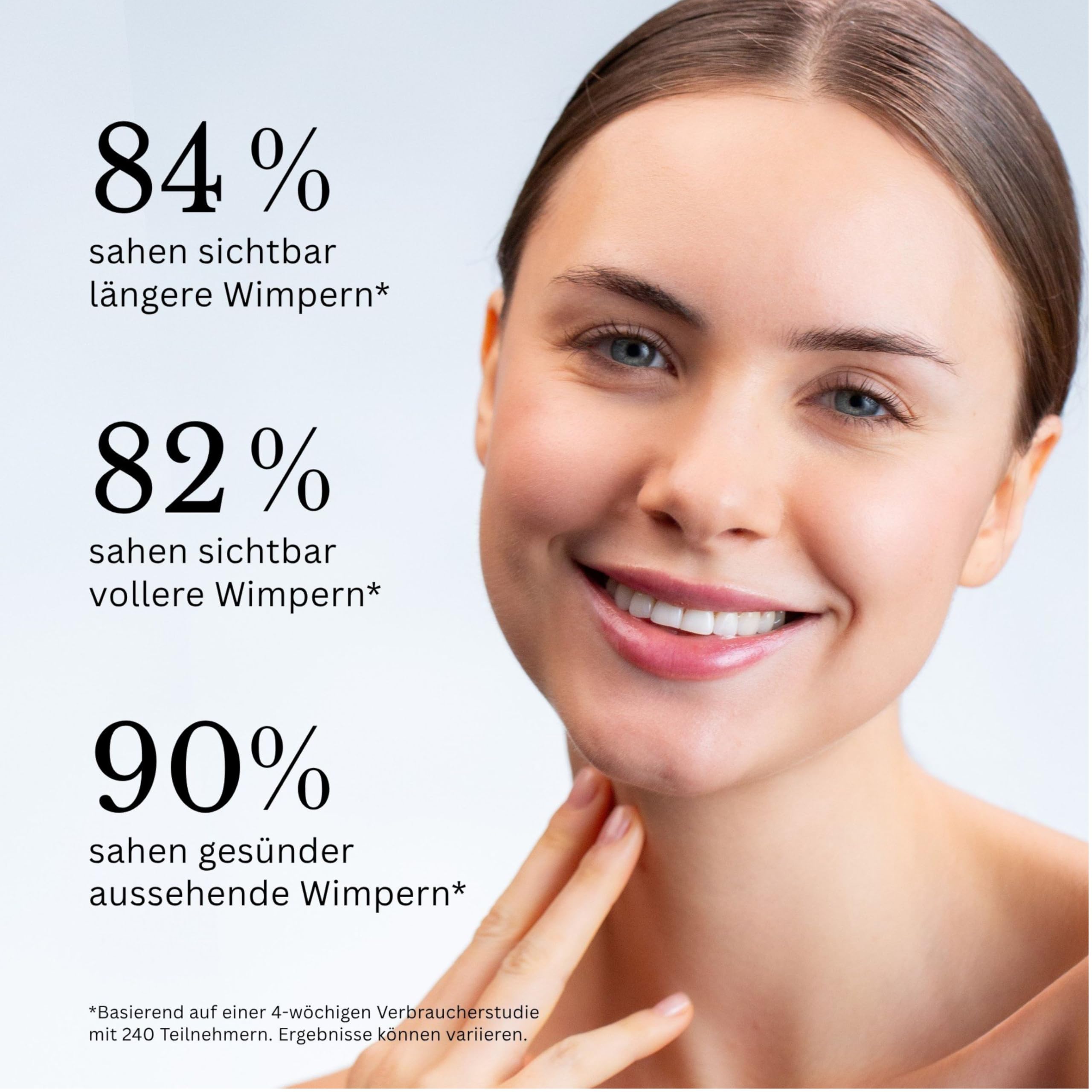 Wimpernserum für Long Lashes – QUALASH® Advanced Lash & Eyelash Serum 3,5 ml für schnell Wachstum, Testsieger mit patentierter QUA-X Wachstumsformel, sichtbare Ergebnisse in 4 Wochen klinisch getestet