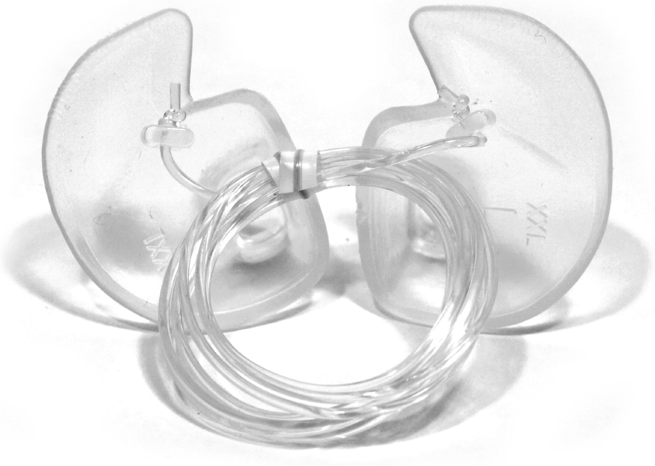Doc's Pro Plugs DFFL4 Small Vented Pro Ear Plugs with Leash, Clear