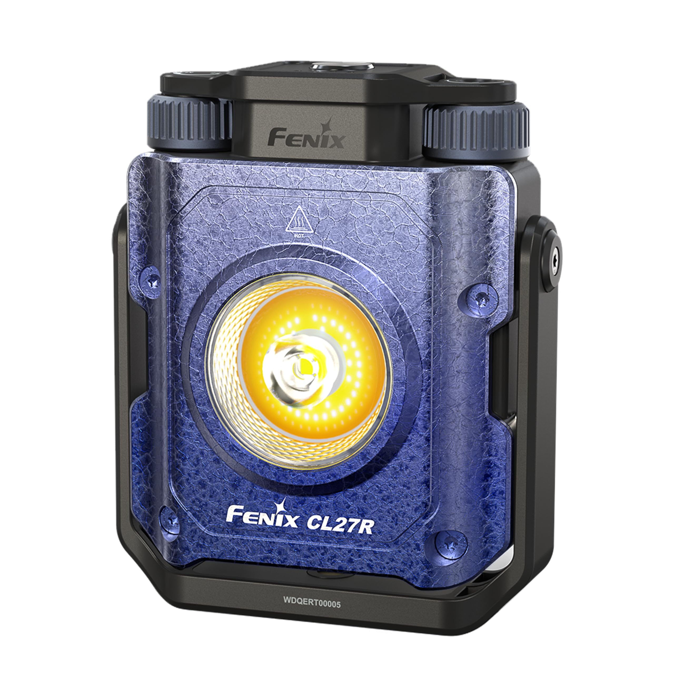 CL27R Blue Embossed, Rechargeable Multi Beam Lantern | 1600 Lumens | 180m | 285 Hrs Max | Red Light Mode | Stepless Colour Temperature & Brightness Adjustment | 360° Magnetic Handle | IP66