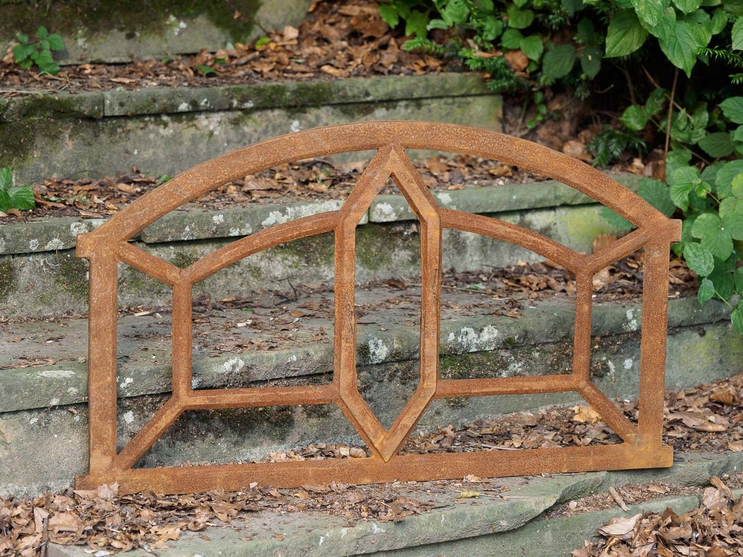 Aubaho Fenêtre Ornementale De Grange Style Antique Fonte