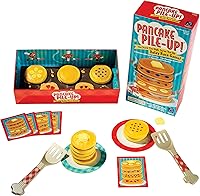 Educational Insights Pancake Pile-Up Relay Game - Sequencing Board Game for Preschoolers Ages 4+, 2-4 Players, Easter Basket Stuffer
