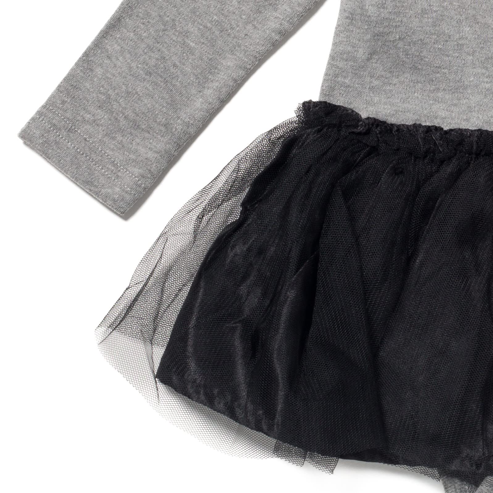 Harry Potter Body Naissance Hermione avec Jupe en Tutu - Robe avec Manches Longues - Costume de Carnival - Bébé Fille 18 Mois