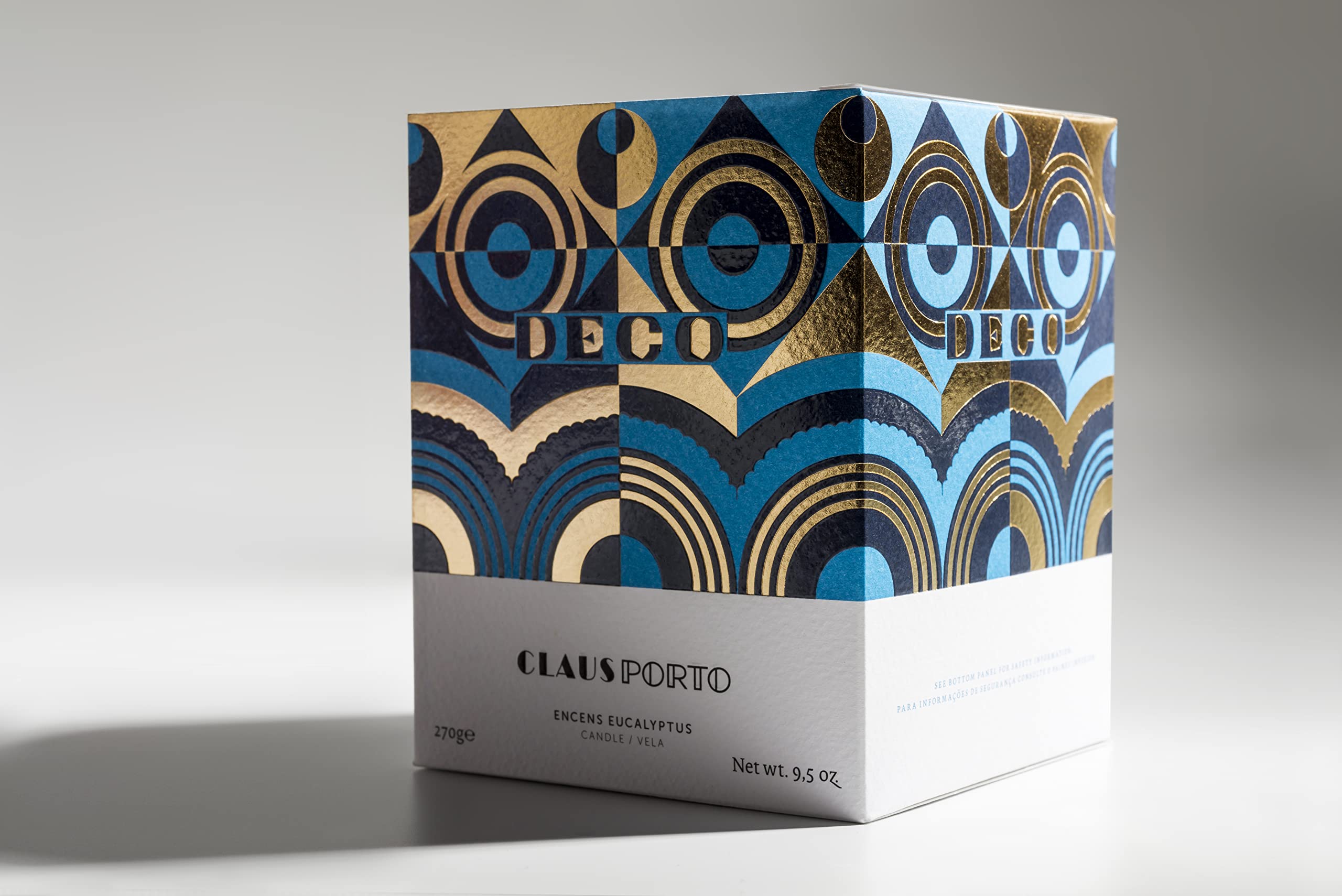 Claus Porto DECO Duftkerze Encens Eucalyptus 270g