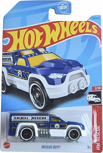 Hot Wheels Servicio de rescate, HW Rescue 210 Azul 192250
