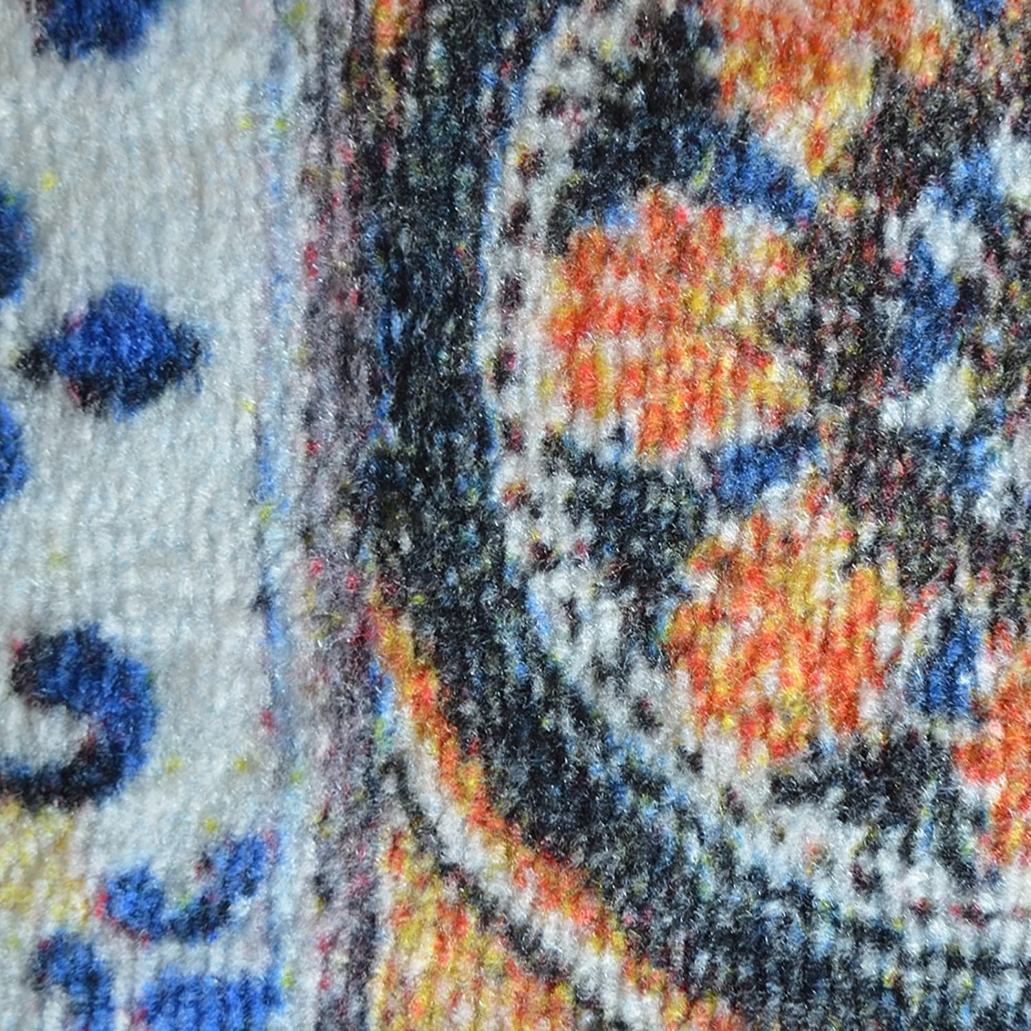 Bonita Tapis de couloir sur mesure | Tapis moderne pour couloir, cuisine, chambre à coucher | vendu au mètre, plusieurs tailles | antidérapant, robuste et facile d'entretien (80 x 300 cm)