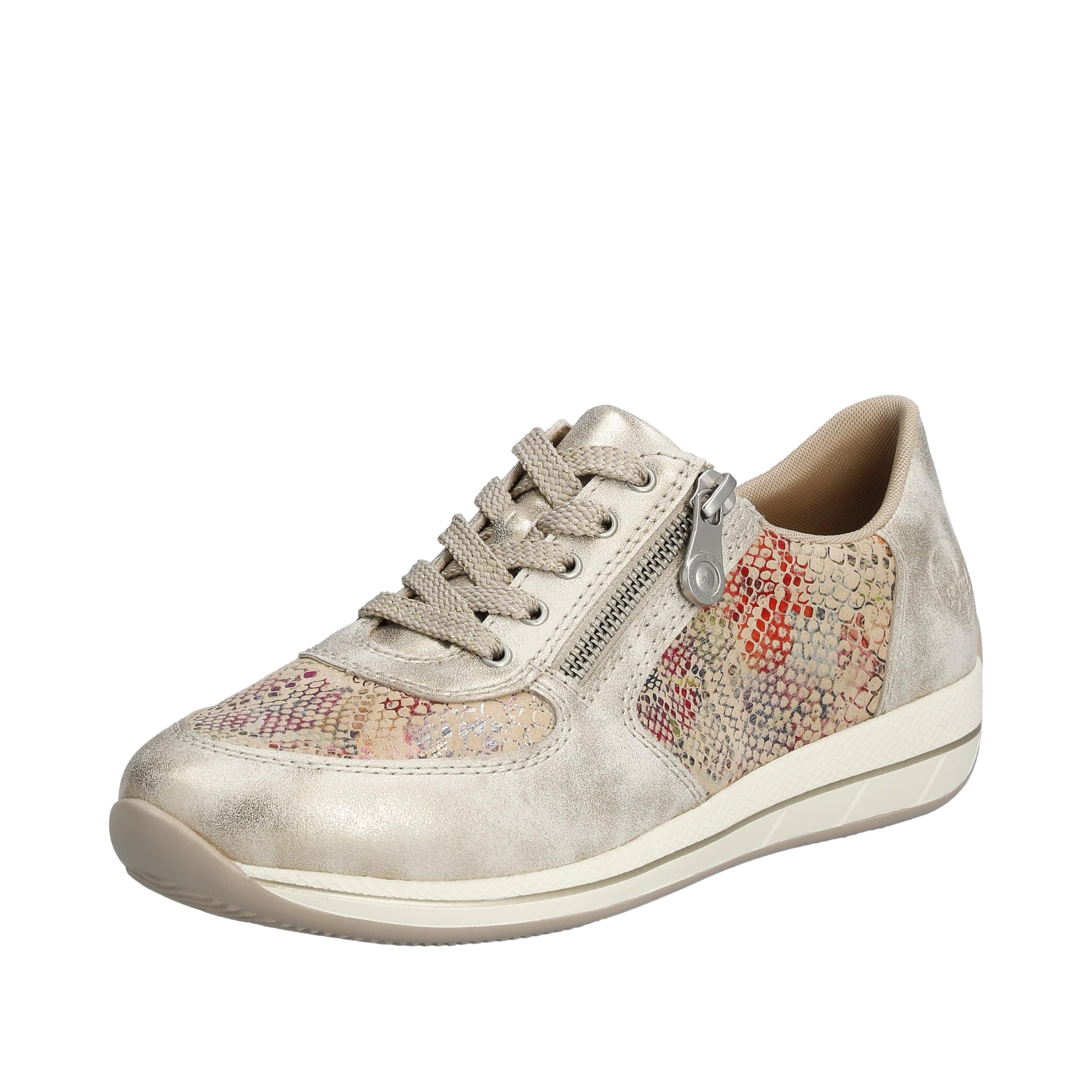 Rieker Ladies Casual Lace Up N1112-91 - Multi Leather - UK Size 7.5 - EU Size 41 - US Size 9.5