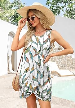 OFEEFAN Vestidos De Verano para Mujer 2025 Summer Dresses