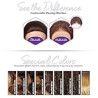 Vista 5 de Sensationnel Pelucas de encaje de 13 x 6 pulgadas – Braelyn encaje frontal atado a mano, sin pegamento, sintético con densidad natural línea