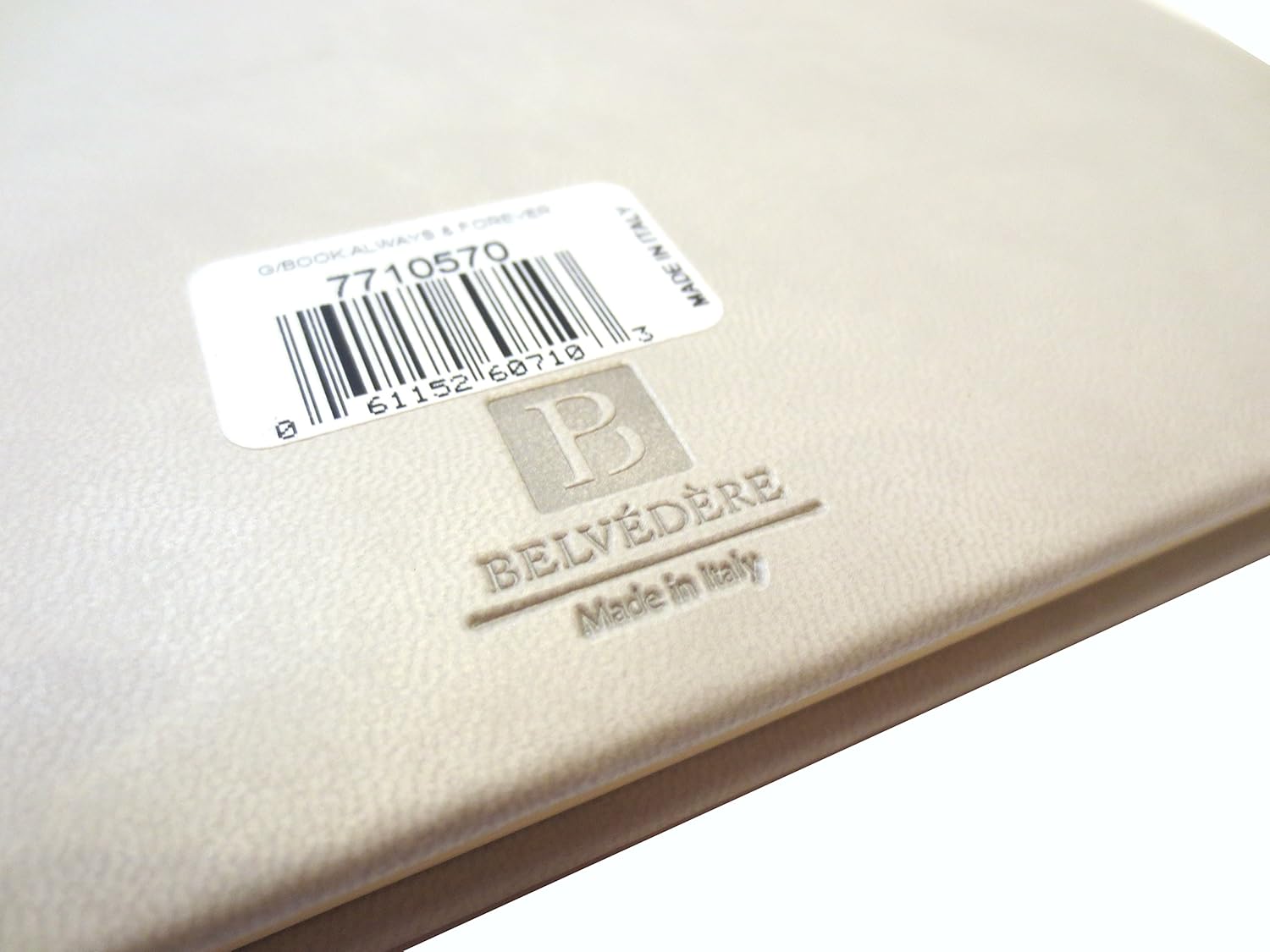 Wedding Guest Book, Always and Forever by Pierre Belvedere With Decorative Marble Pen