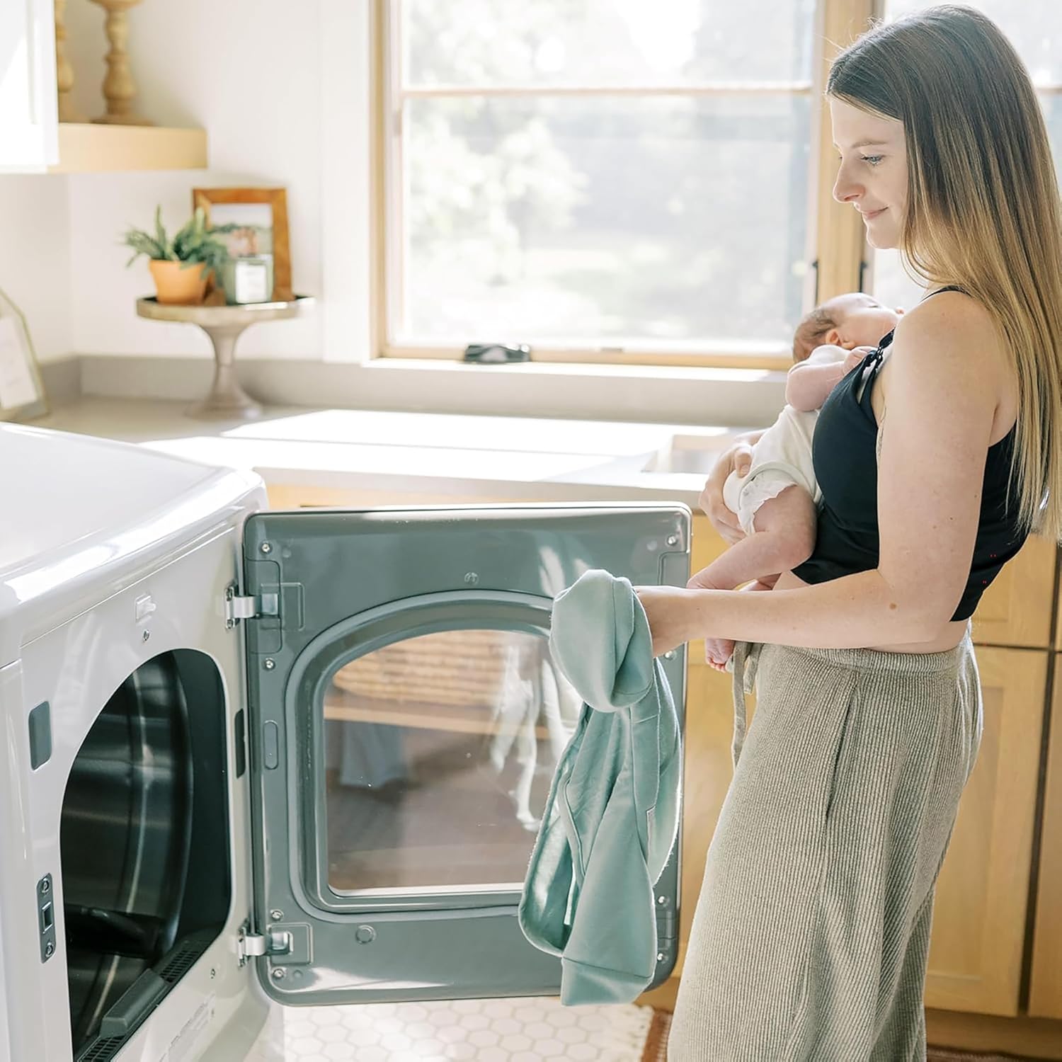 Dr. Brown's Feeding Support Pillow with Cover, Light Gray & Breastfeeding Nipple Shields, 24mm & Disposable Breast Pads - 60pk