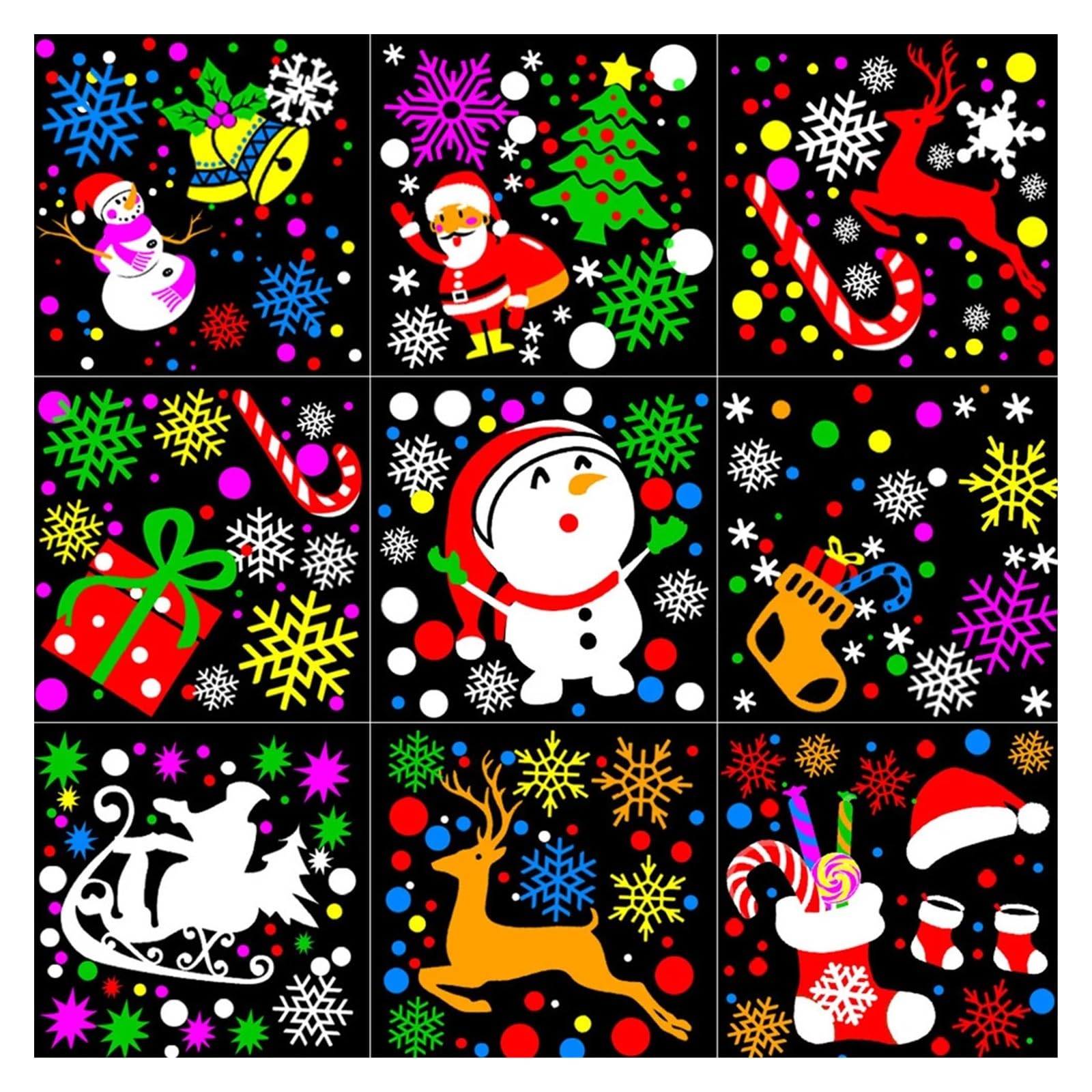 Proiettore natalizio per esterni, Luci for feste di Natale Proiettore a LED for fiocchi di neve Luci da palcoscenico da 5 W Rotanti Moo natalizio Illuminaze natalizia Decorazi da giardino for esterni(