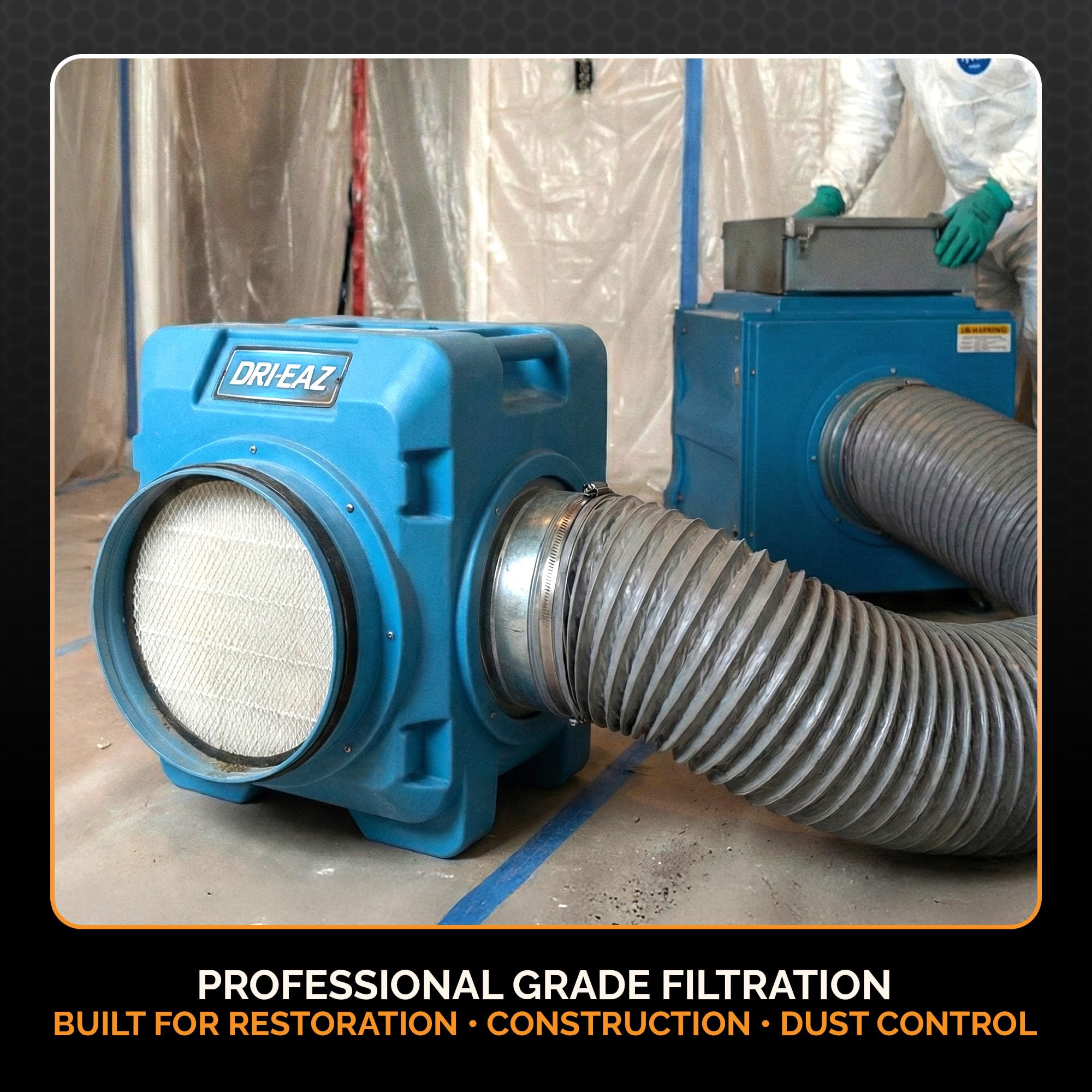 Dri-Eaz F321 - Filtro primario compatible con F284 Dri-Eaz Defendair o similar HEPA 500, 16 x 19 x 2