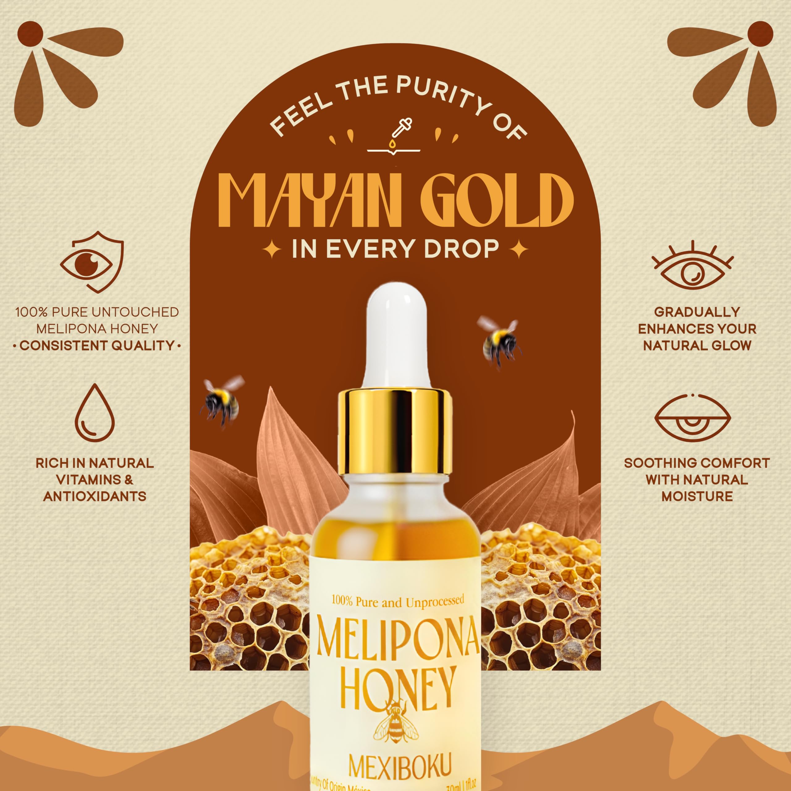 Amazon.com : Jimerito Stingless Bee Melipona Honey Drops : Grocery