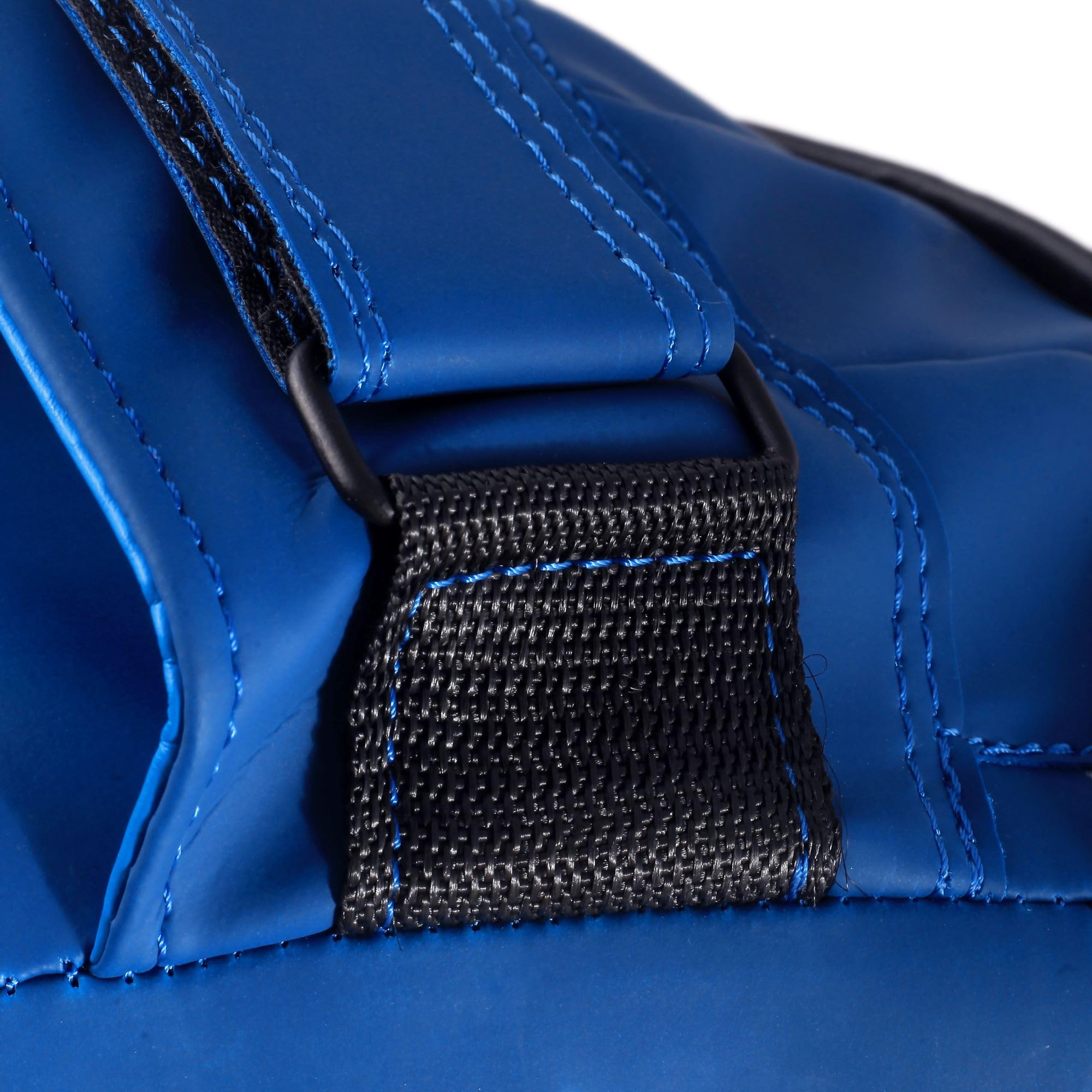 PSS Pattes d’Ours G2X Bouclier De Frappe Cible Pao Boxe Cuir Incurvé Noir Bleu Muay Thaï