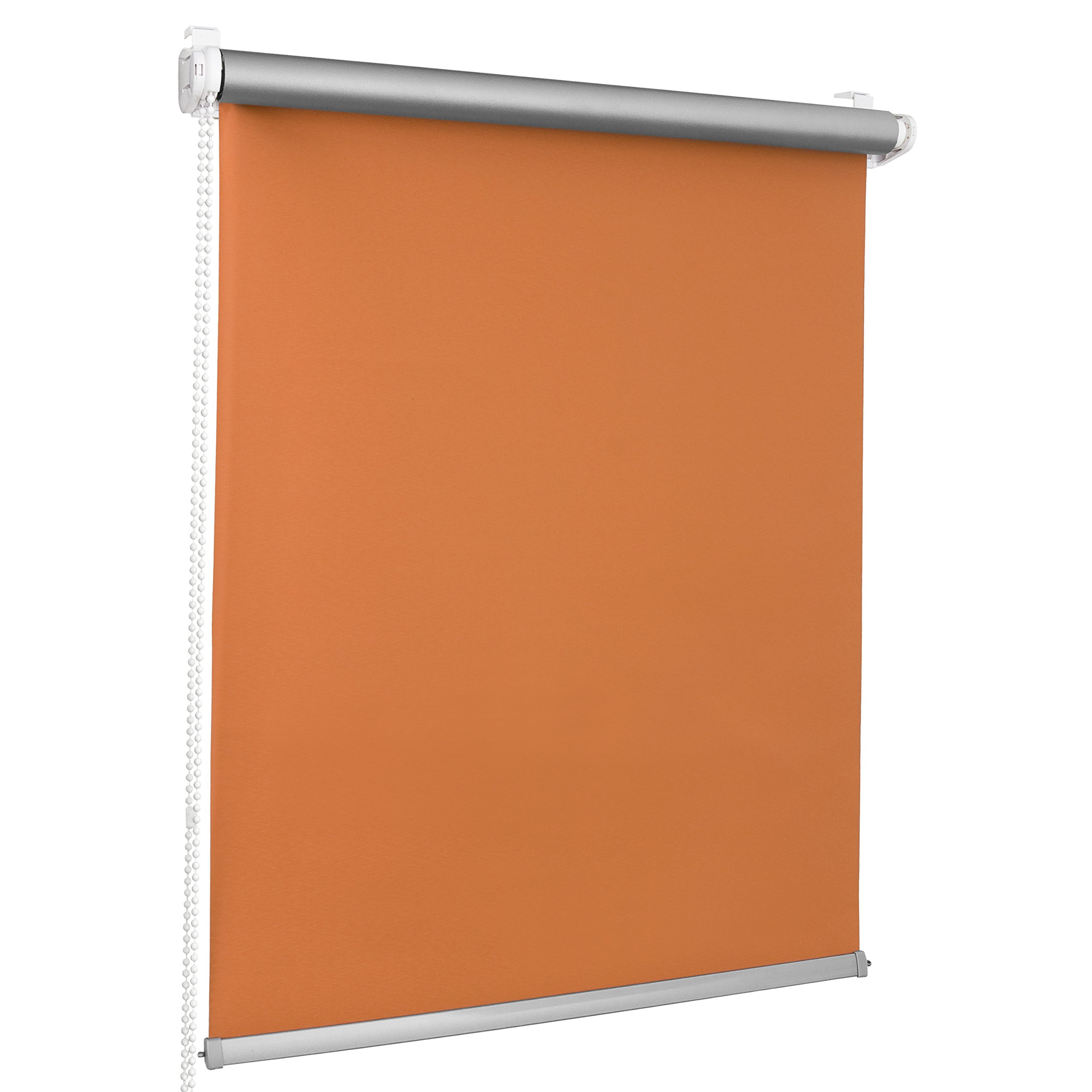 Rollmaxxx Roleta poliestrowa, pomarańczowa, 90 x 215 cm