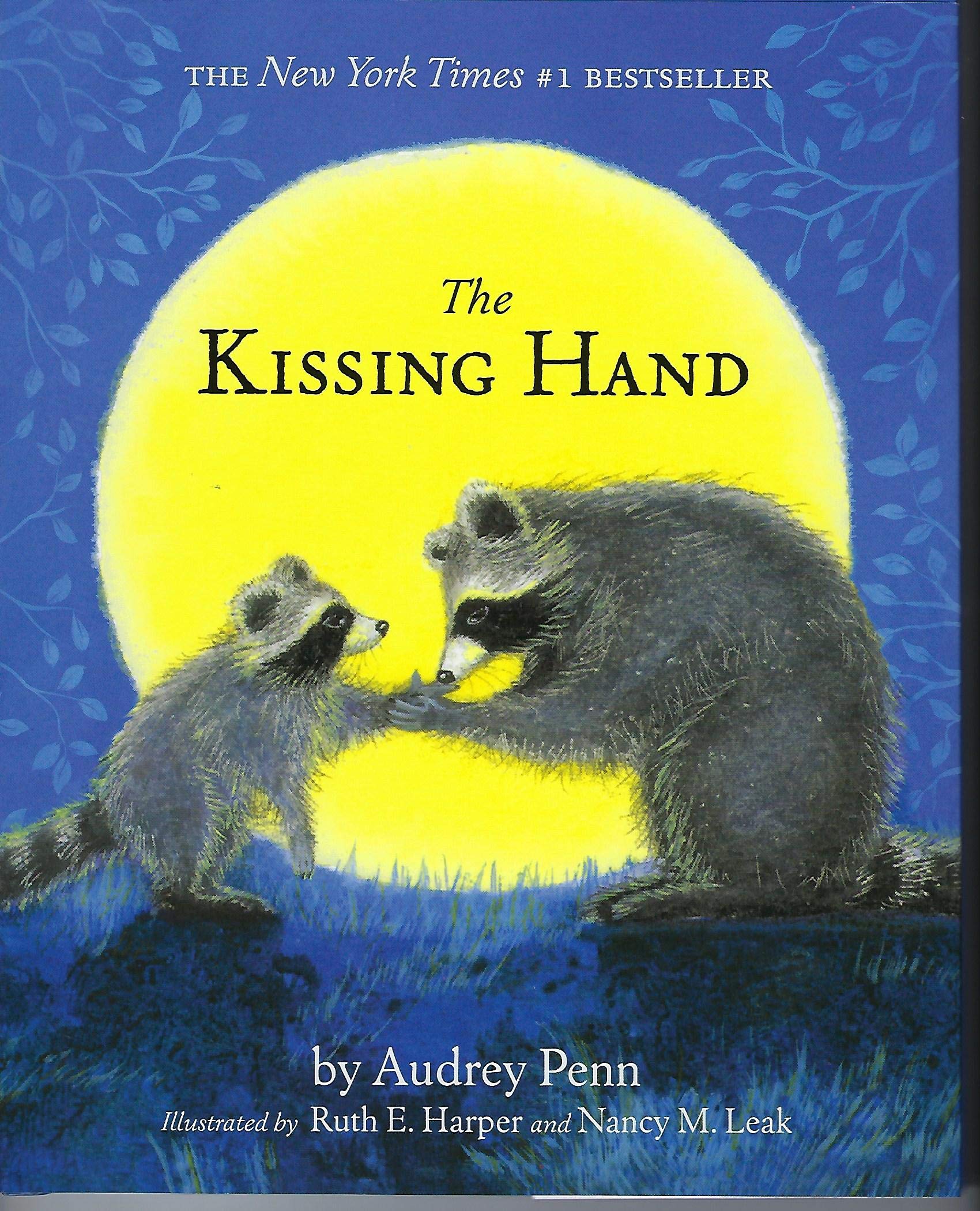 The Kissing Hand by Audrey Penn Hardcover Childrens Book , Chester Raccoon Plush and Activity Craft Gift Set - Image 2