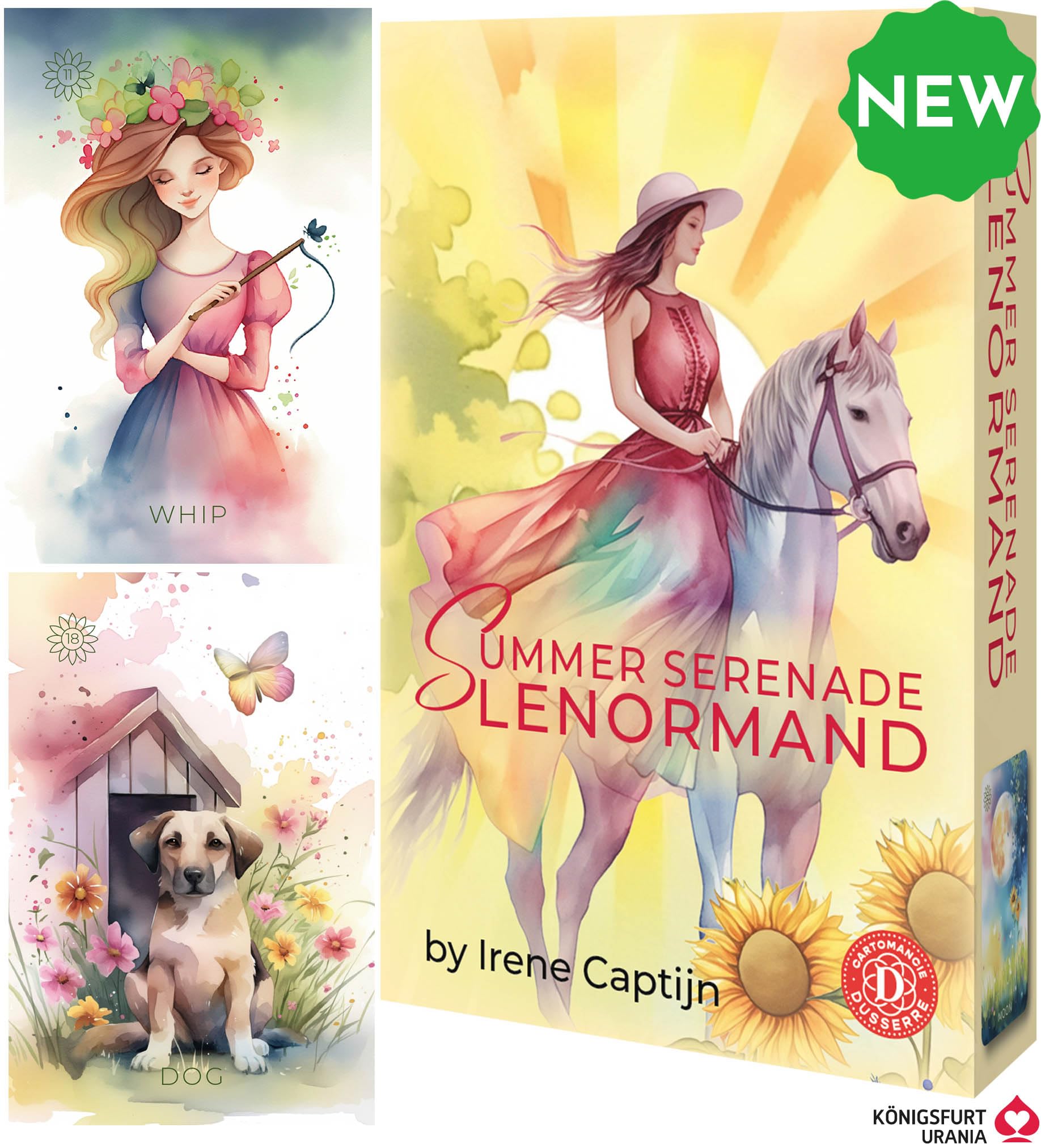 Summer Serenade Lenormand (English) - 38 Cards with Booklet