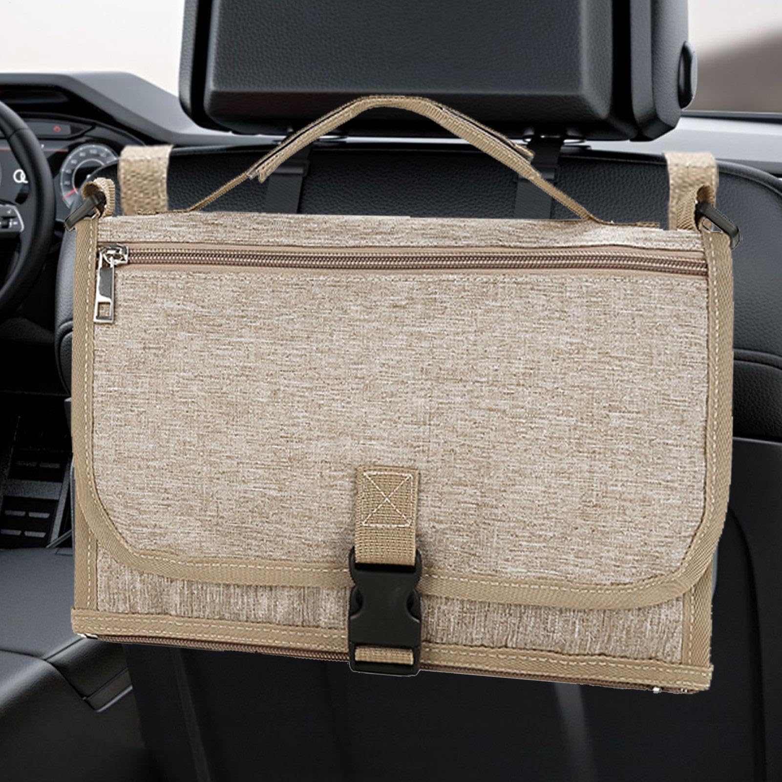 Tapis à langer à langer - Tapis à langer imperméable et pliable, portable et compact pour bébé