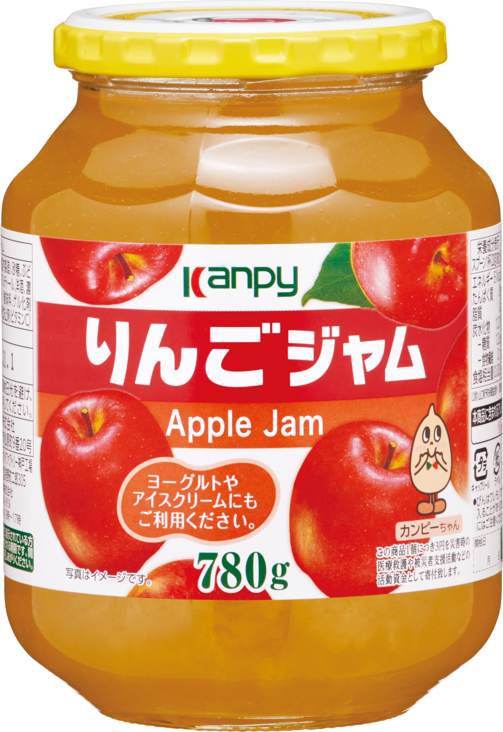 Amazon | カンピー りんごジャム 780g | カンピー | ジャム