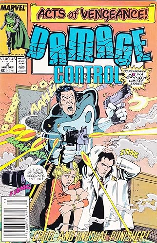 Damage Control (Vol. 2) #2 (Newsstand) FN Marvel comic book Acts of Vengeance