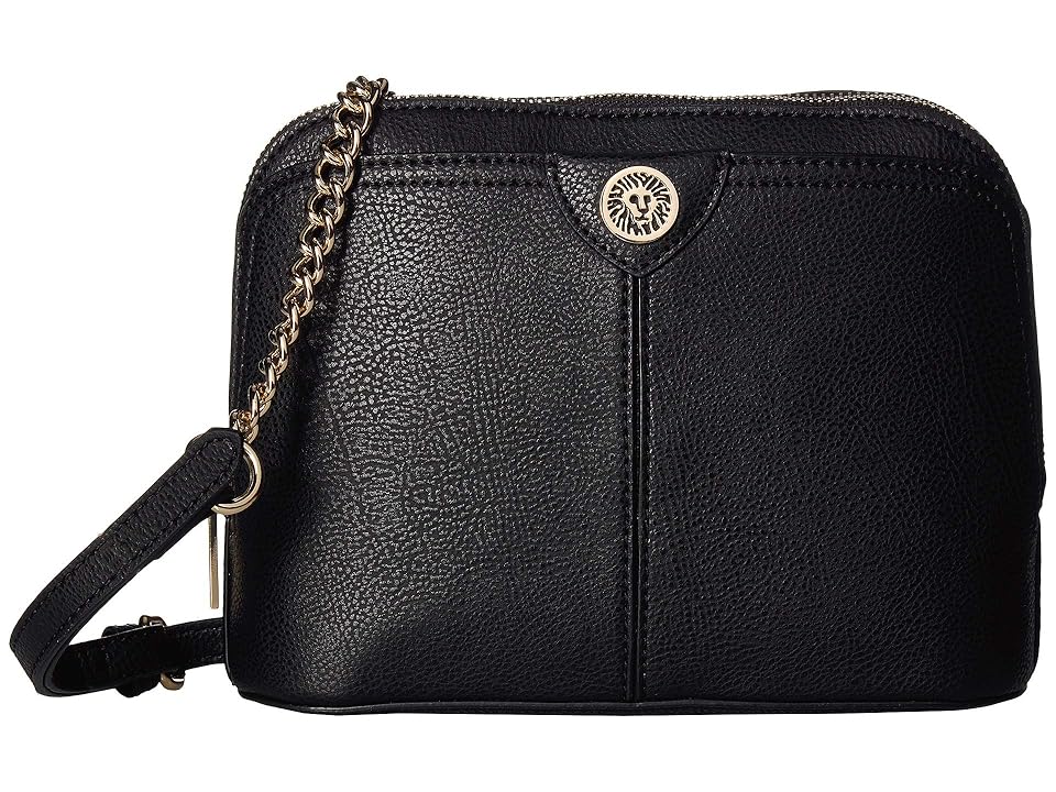

Anne Klein On the Go Crossbody (Black) Handbags