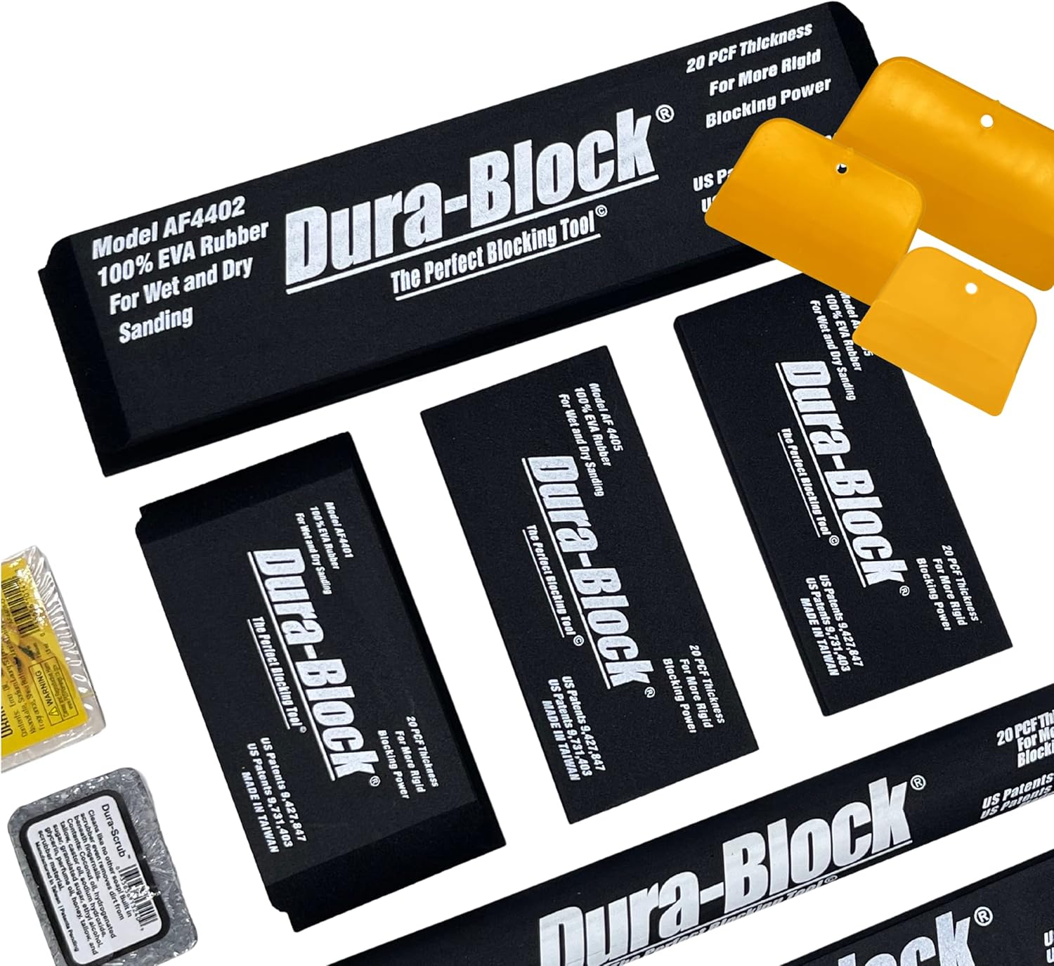 Buy BLYSK and DuraBlock sanding block AF44A with set of FREE hard