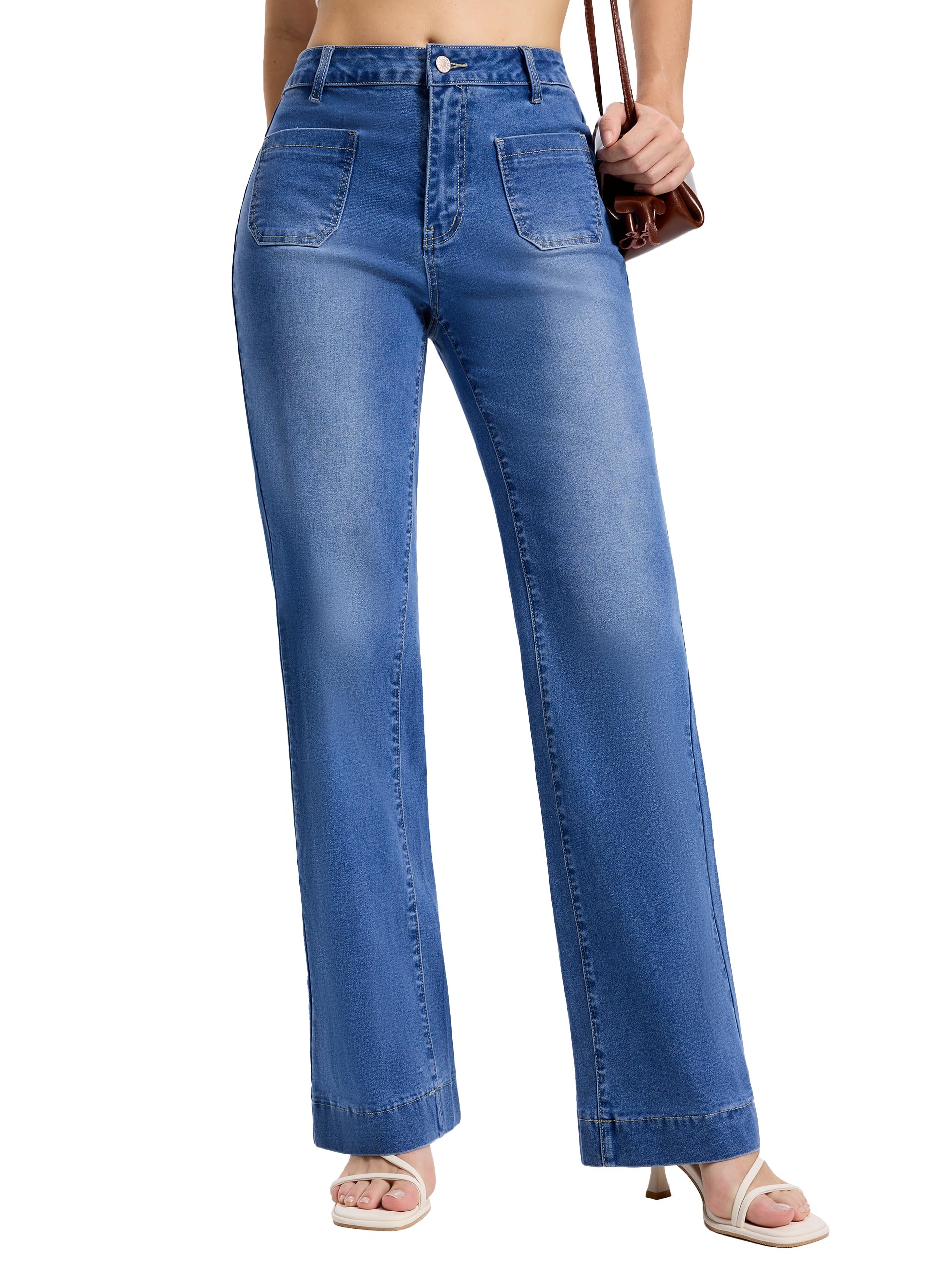 SEVEGO Tall Wide Leg Jean