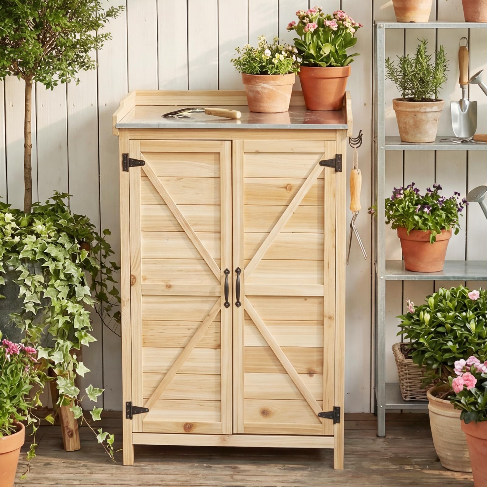 Aoxun Gartenlagerhaus aus Holz