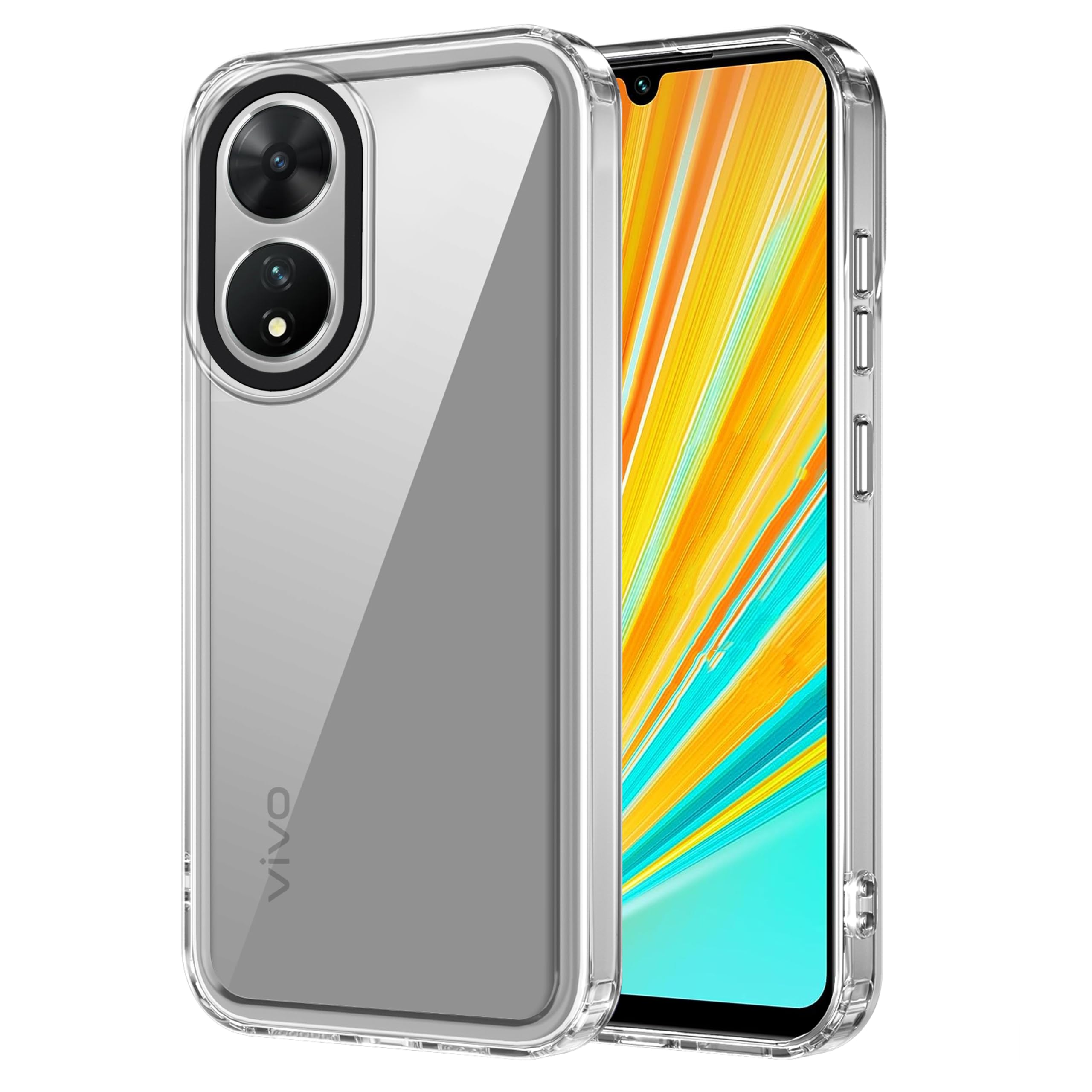 Zapcase Back Case Cover for VIVO T2 5G | Compatible for VIVO T2 5G Back Case Cover | 360 Degree Protection | Case Cover for VIVO T2 5G with Camera Protection | (TPU + PC | Transparent) (B0CSPFMFFP) Amazon Price History, Amazon Price Tracker
