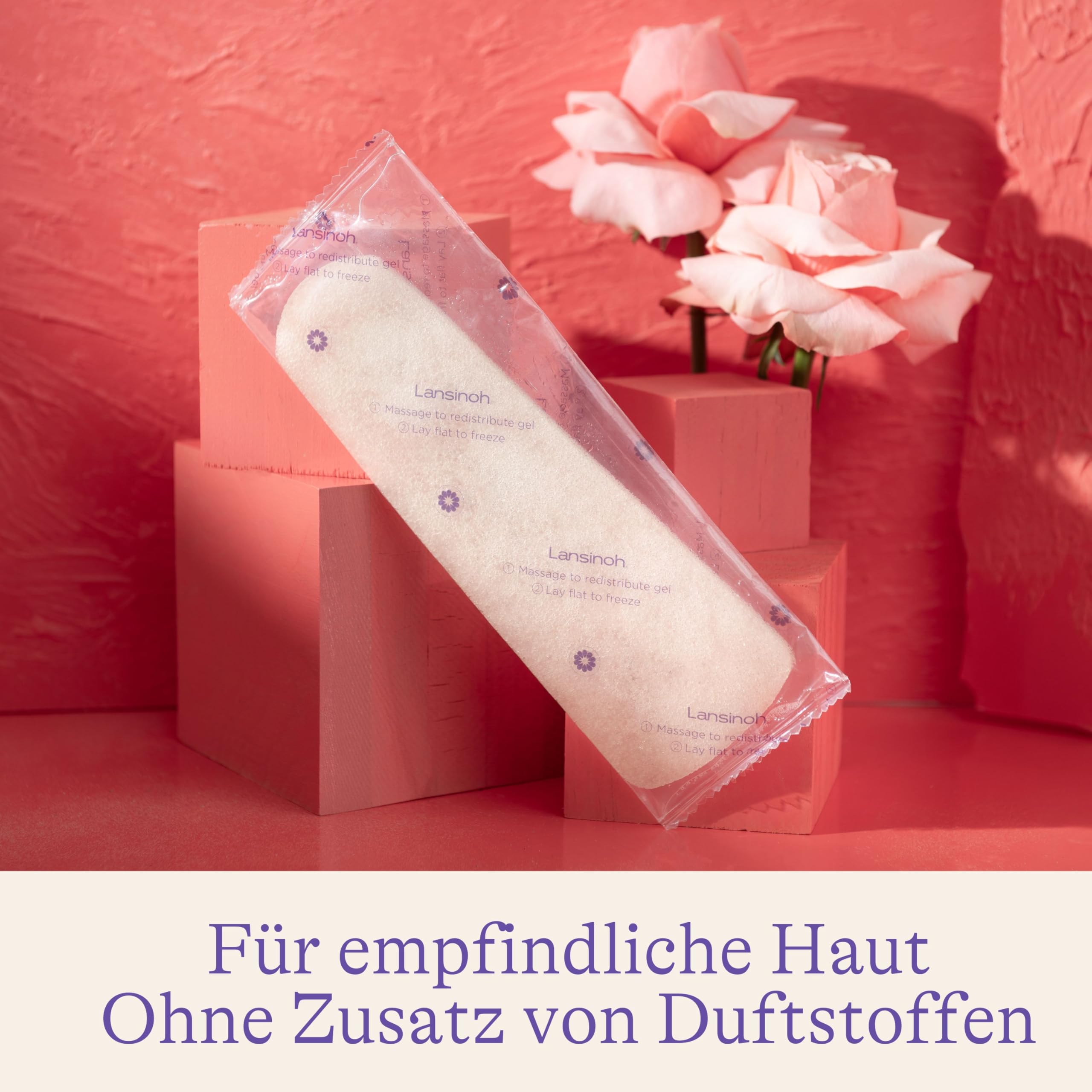 Lansinoh Intimpad Cool & Care​ - maximaler Kühlkomfort & Pflege im Wochenbett - feuchtigkeitsspendendene Gel-Pads mit Bio Aloe Vera und Hamamelis - 8 Stück