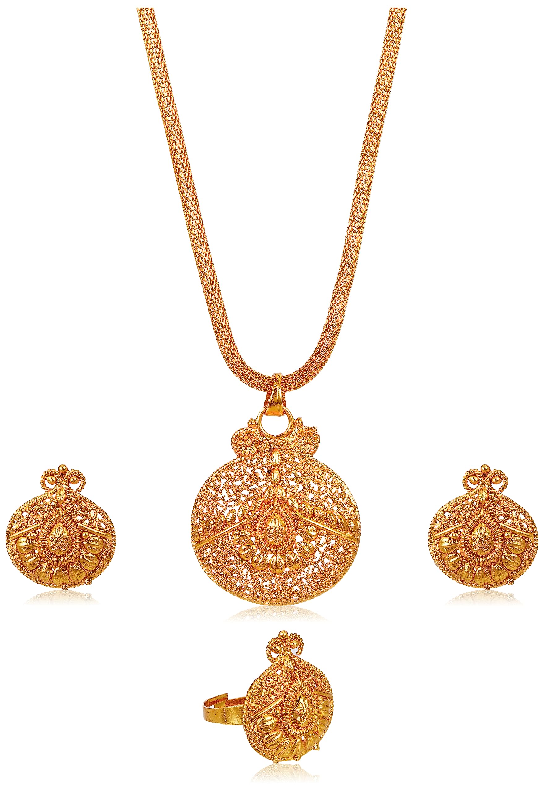 See full amazon price history chart for Sukkhi Marvellous Gold Plated Combo Pendant Set For Women Sukkhi Marvellous Gold Plated Combo Pendant Set For Women (B0BTPGC7BW) Amazon Price History, Amazon Price Tracker