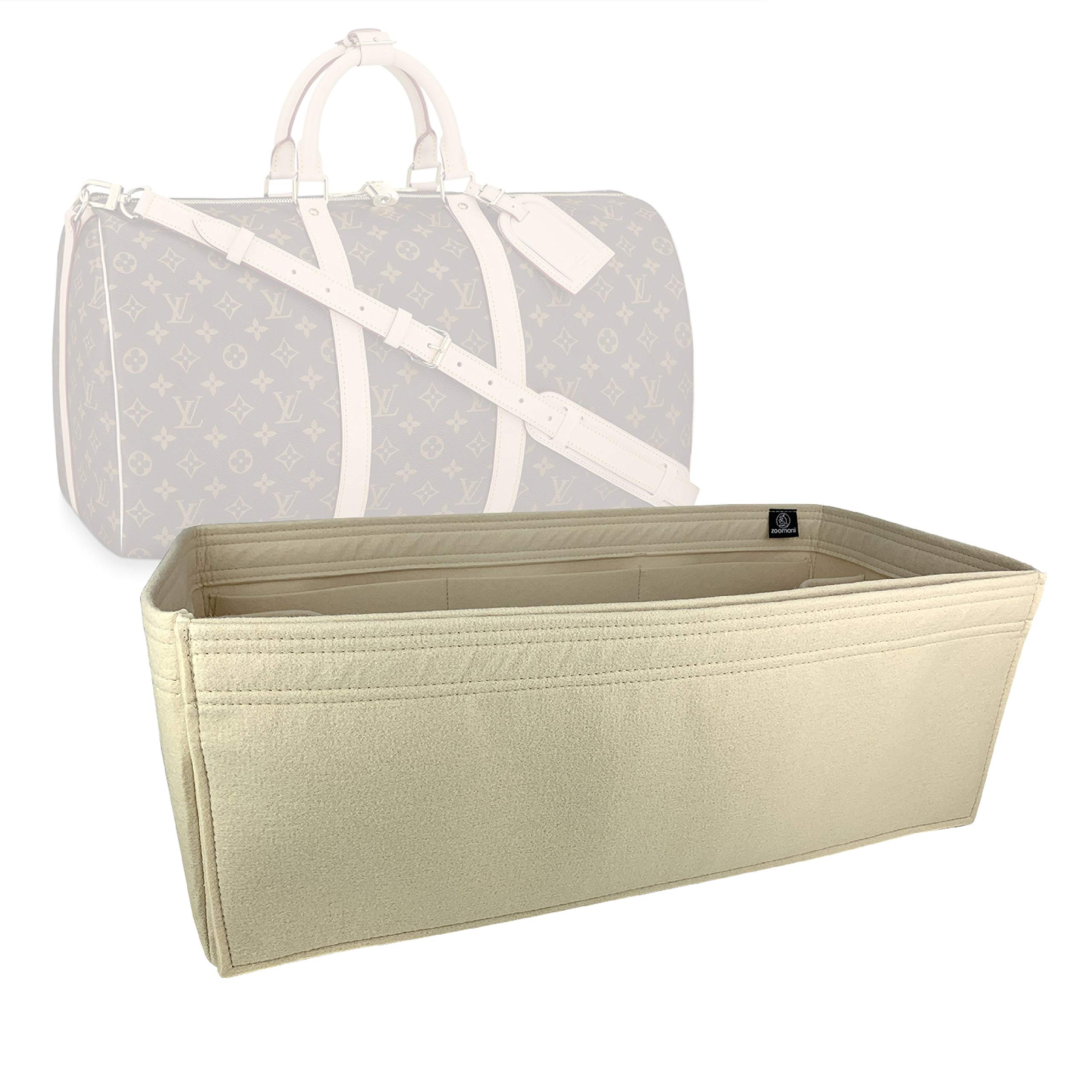 Bag Organizer for LV Keepall 50 Luggage - Premium Felt (Handmade/20 Colors)