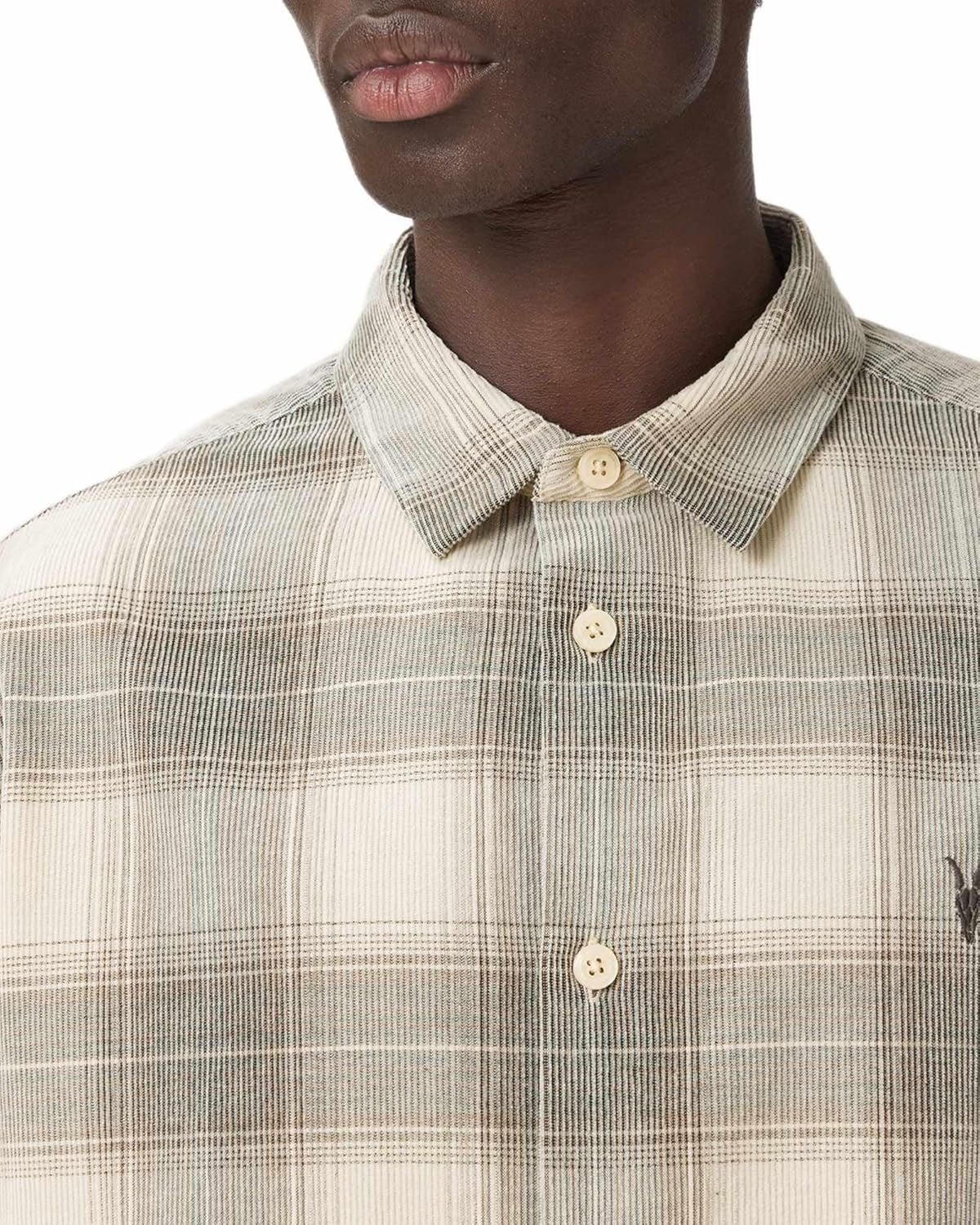 AllSaints Mens Yuki Ls Shirt - Image 6