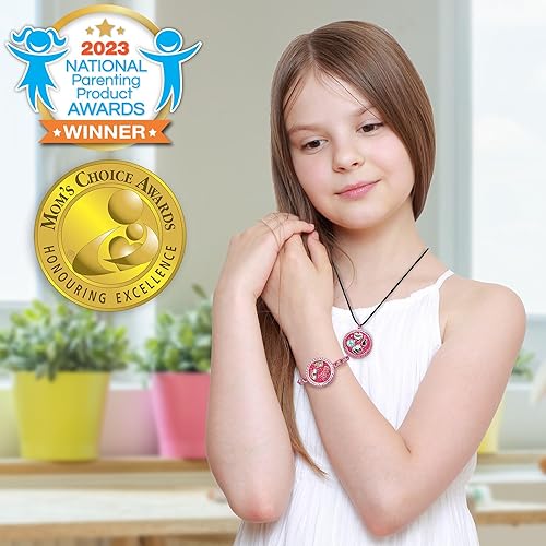 Miniatura 8 de CharmWow - Kit de collar y pulsera de bricolaje, gran idea de regalo para niñas de 9 años, regalos de cumpleaños para niñas y adolescentes de 8 a 10