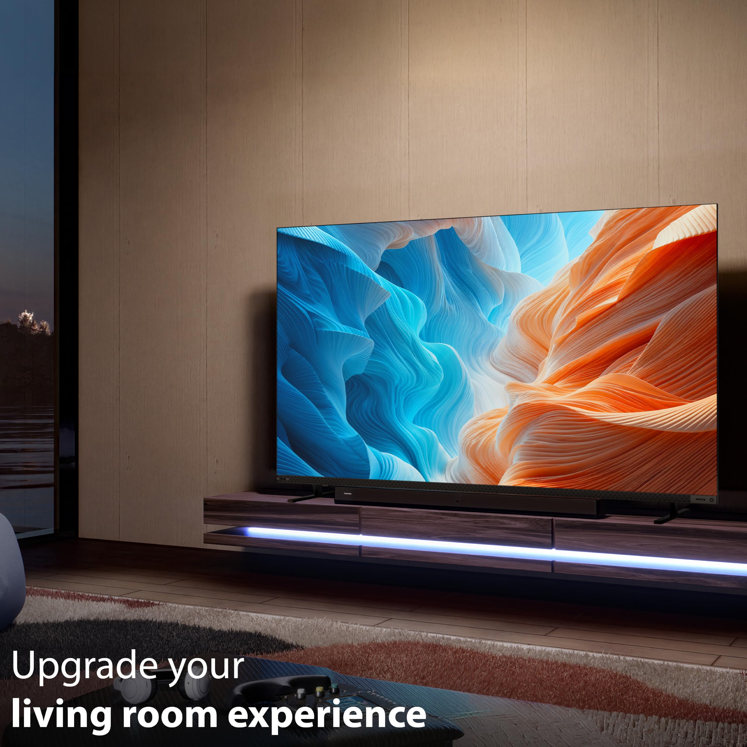 Toshiba 40 Inch QLED Smart TV (40V37SP) | 60 Hz | REGZA Engine, VIDAA OS, Game Mode, DTS Virtual:X, WiFi, Direct LED — Amazon image 14