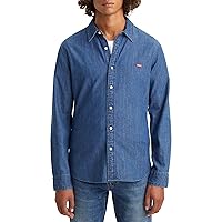 Levi's Long-Sleeve Battery Housemark Slim, Uomo