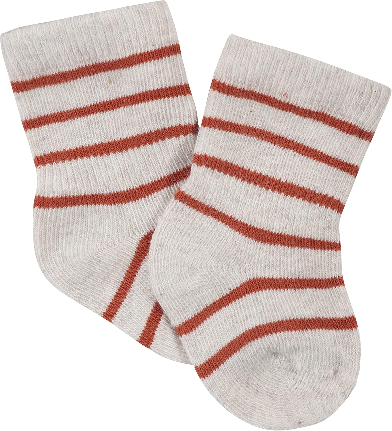 Gerber Baby Boys' 6-Pair Wiggle Proof Sock 0-3 Months Fox Blue